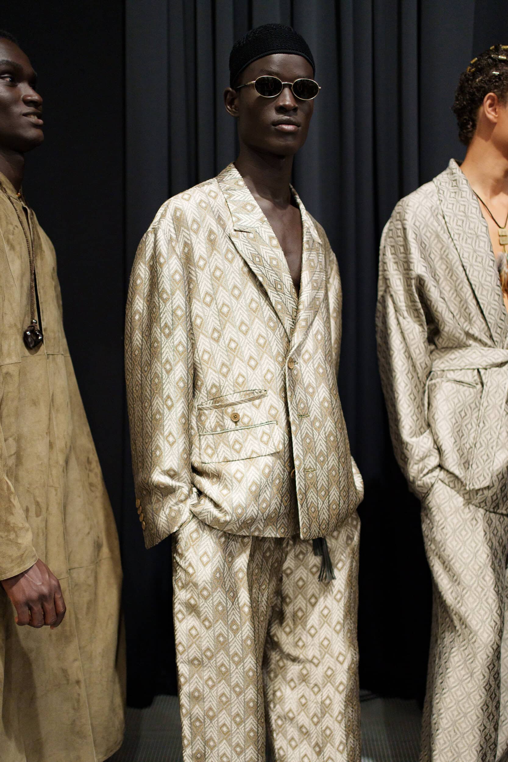 Emporio Armani Spring 2026 Men's Fashion Show Backstage