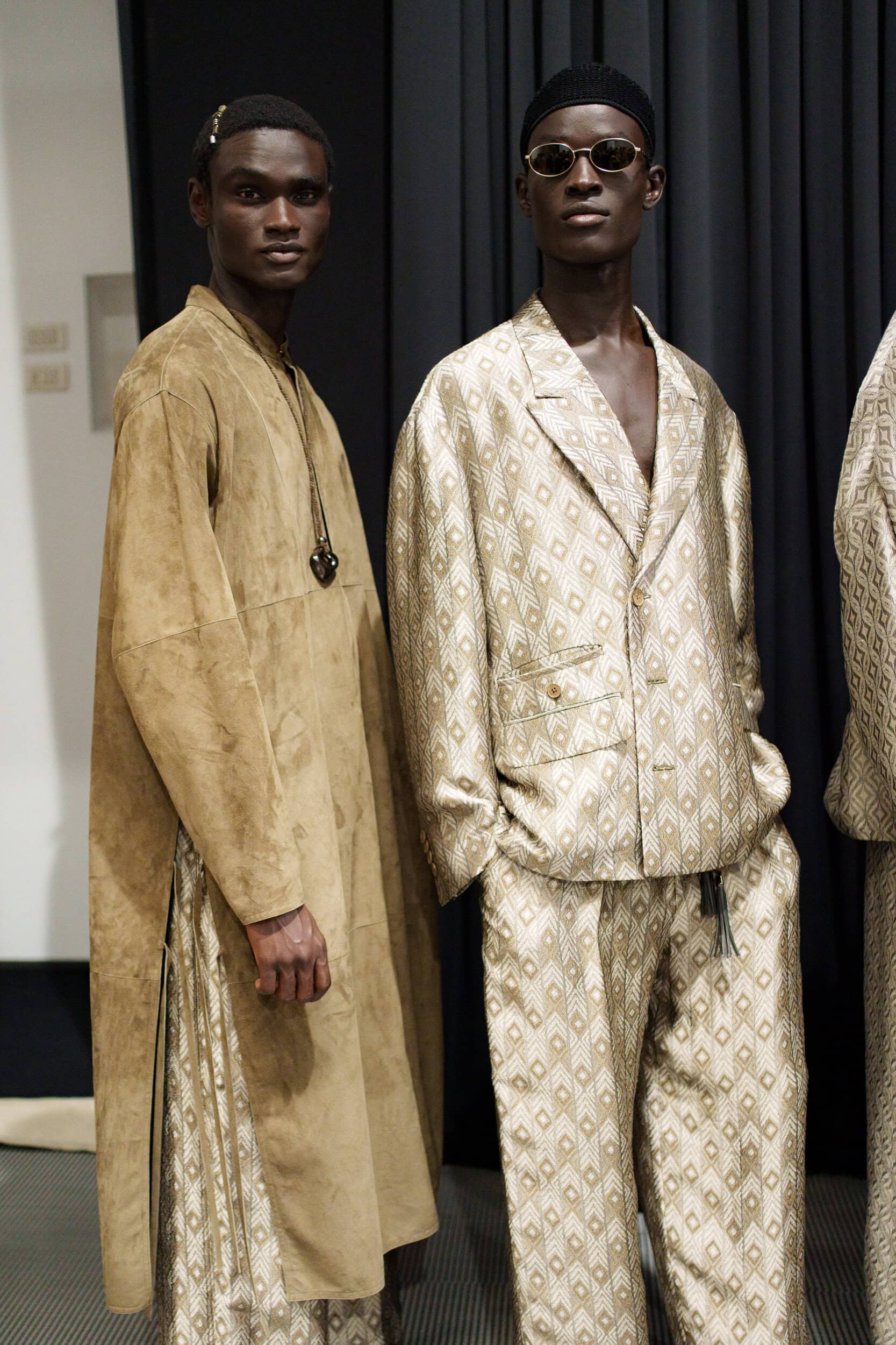 Emporio Armani Spring 2026 Men's Fashion Show Backstage