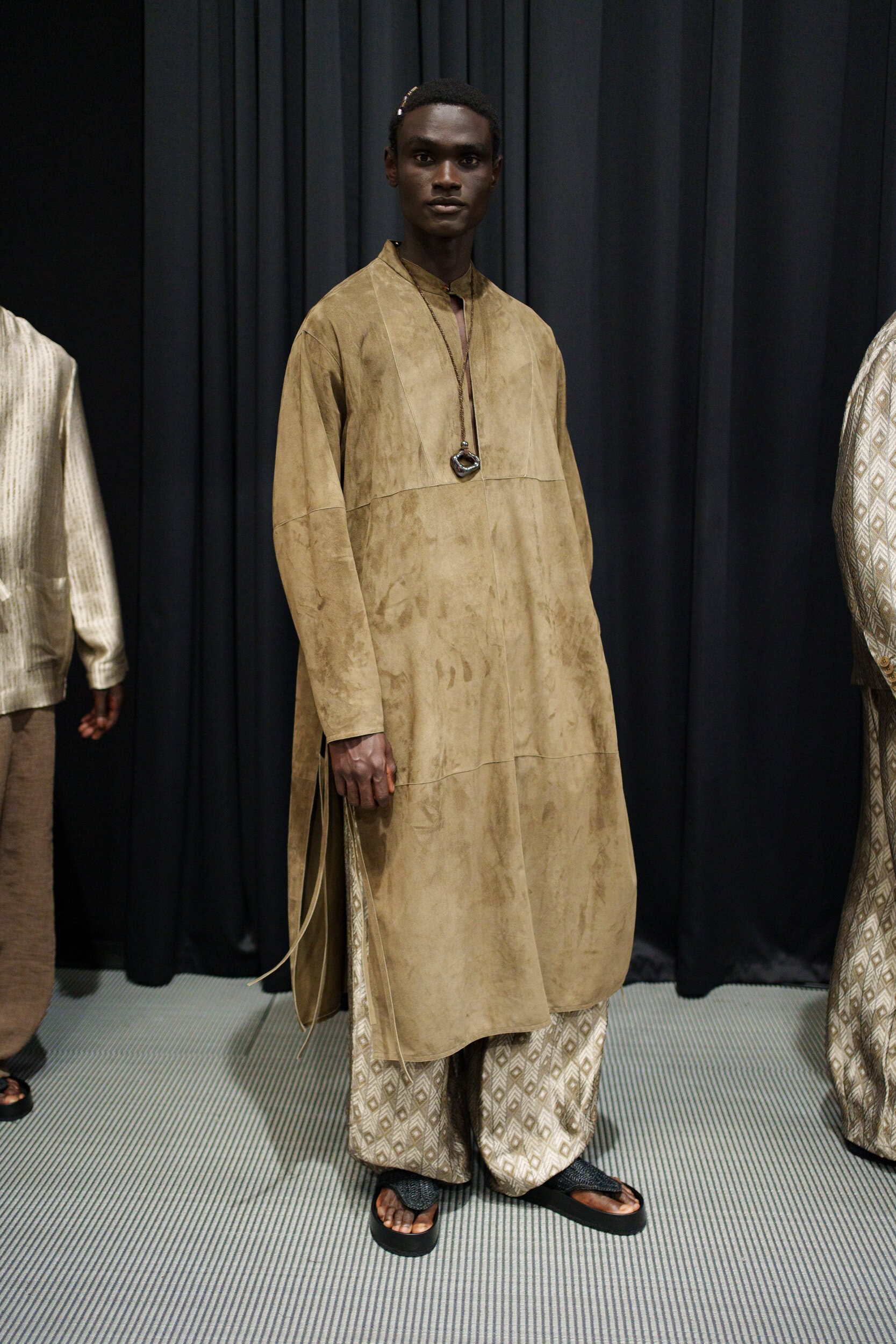 Emporio Armani Spring 2026 Men's Fashion Show Backstage
