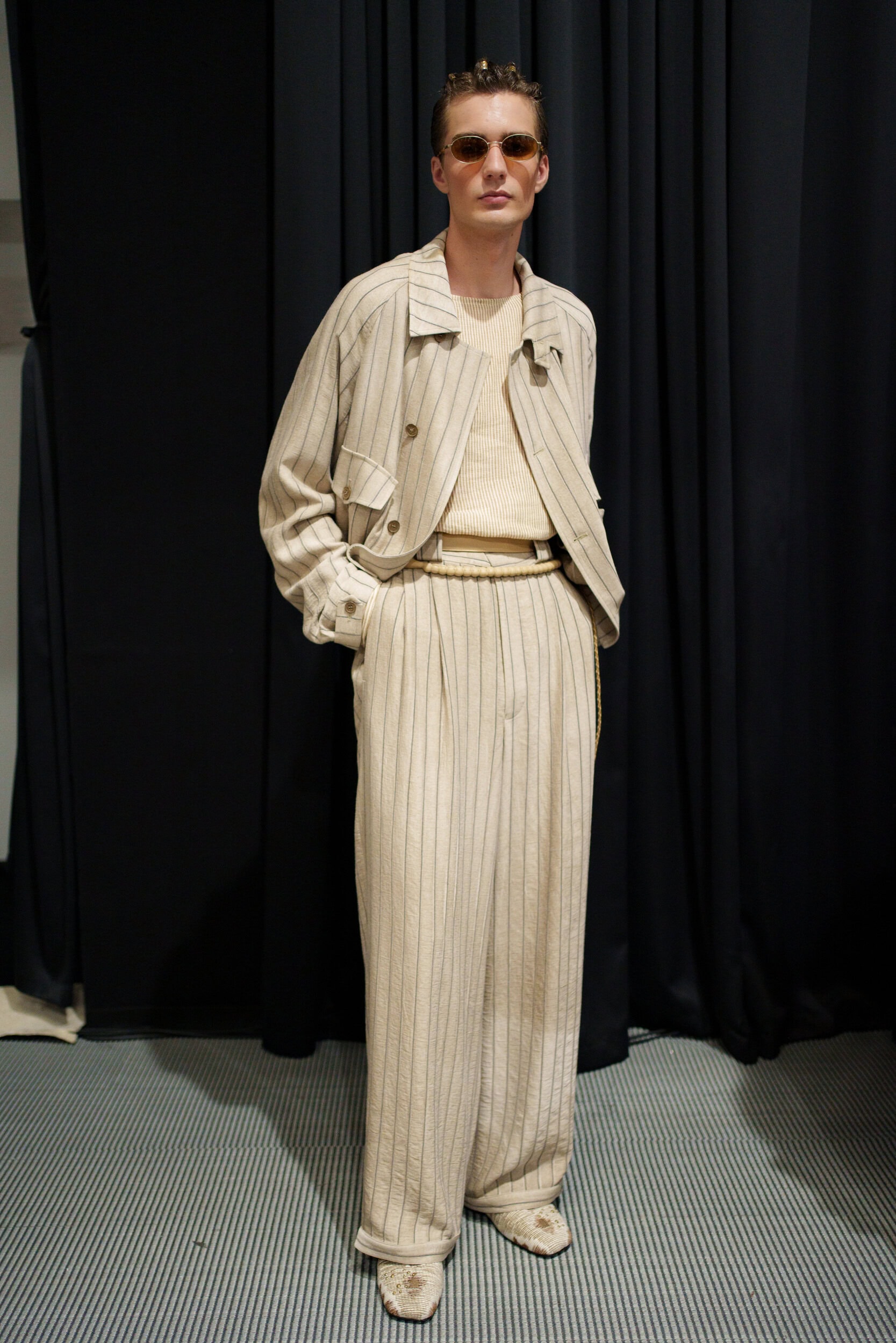Emporio Armani Spring 2026 Men's Fashion Show Backstage