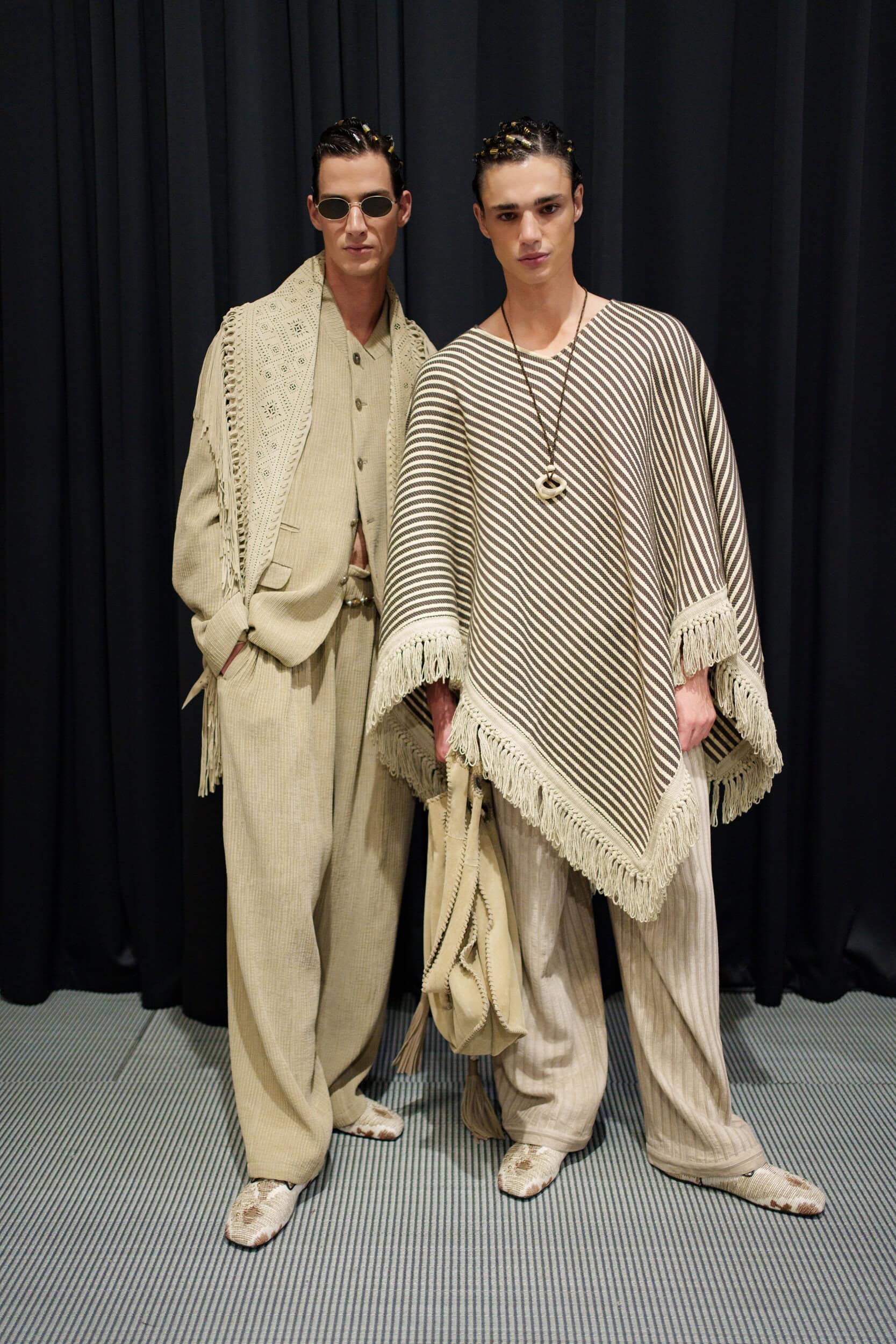 Emporio Armani Spring 2026 Men's Fashion Show Backstage