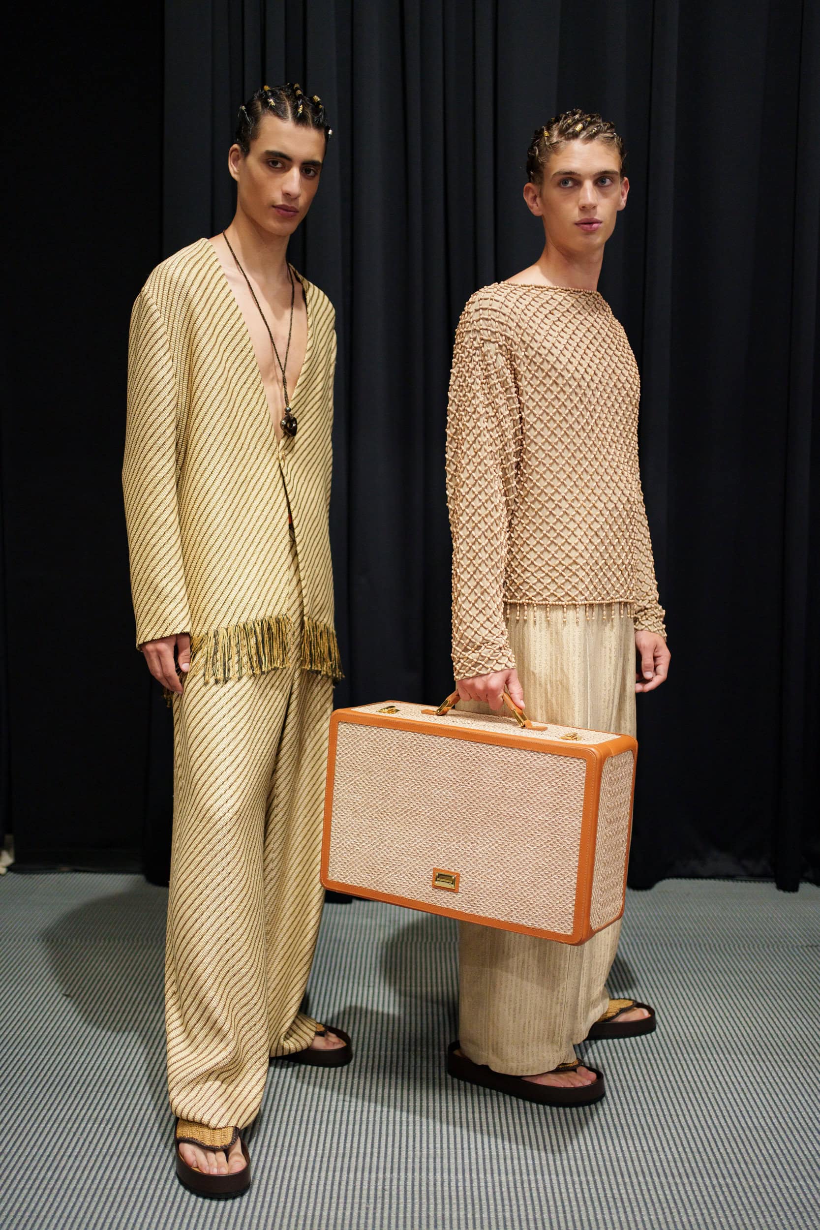 Emporio Armani Spring 2026 Men's Fashion Show Backstage
