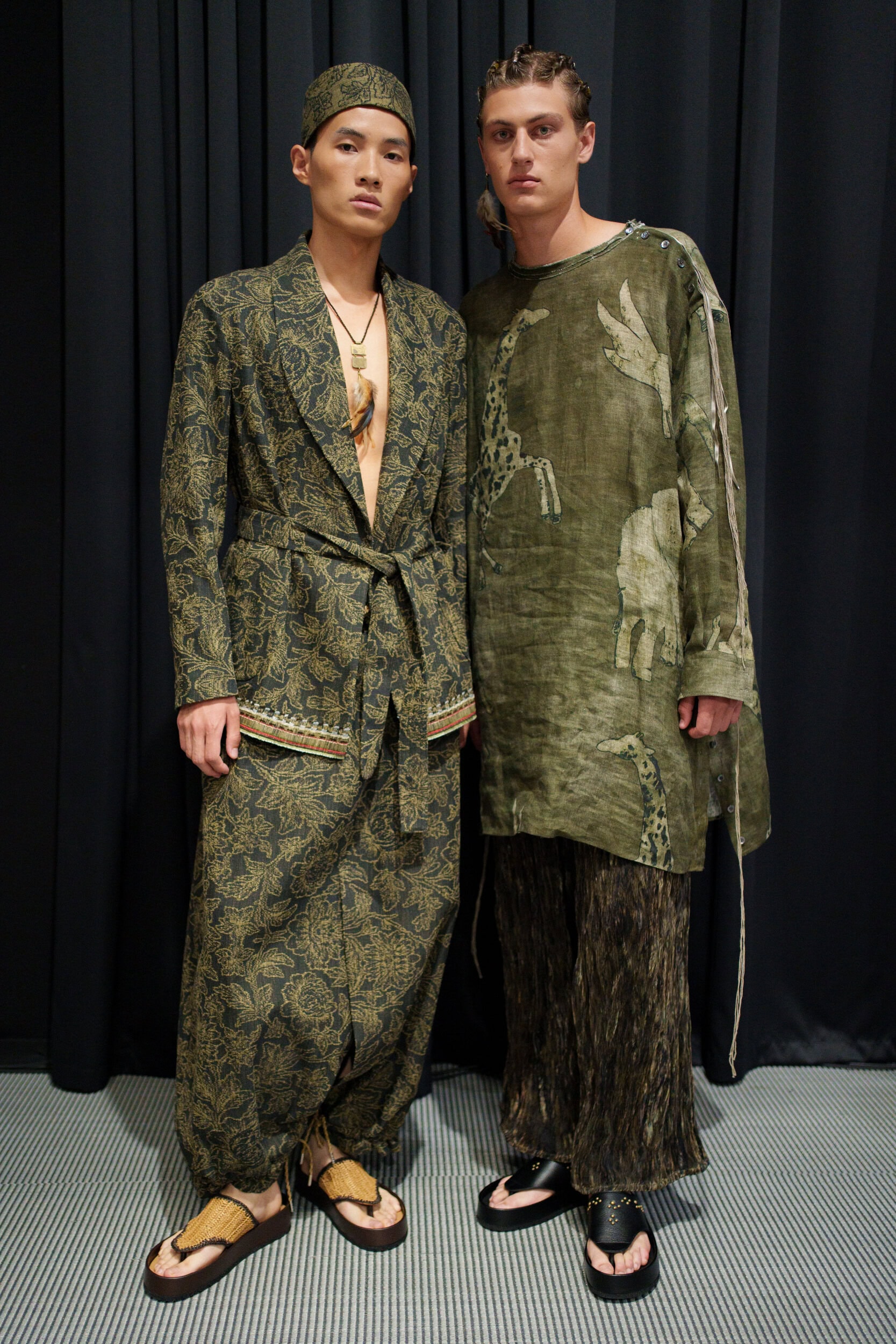 Emporio Armani Spring 2026 Men's Fashion Show Backstage