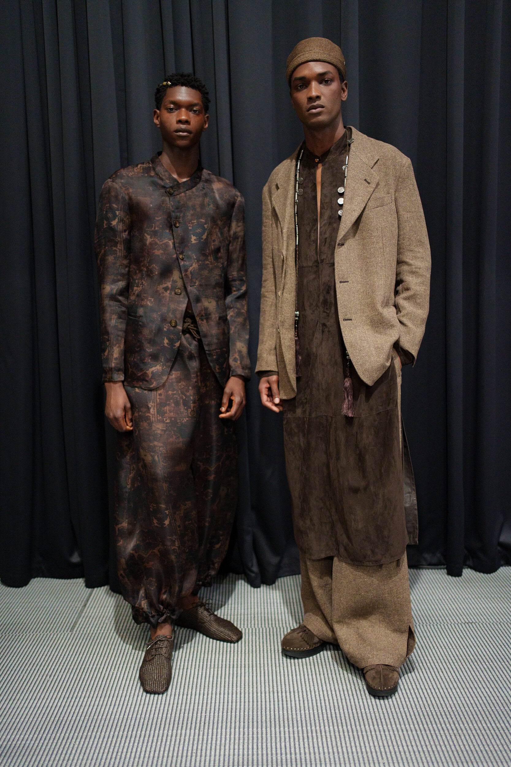 Emporio Armani Spring 2026 Men's Fashion Show Backstage