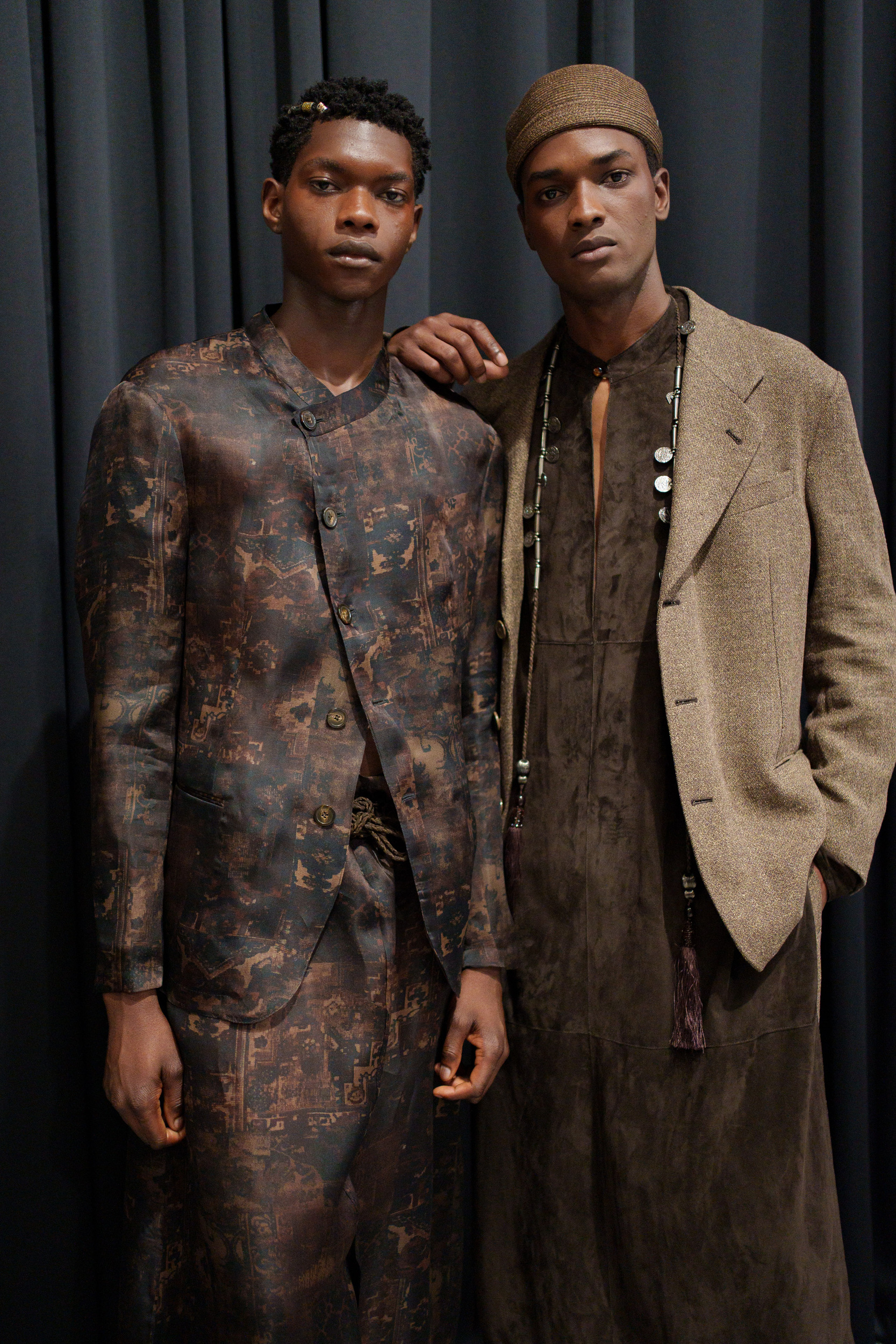 Emporio Armani Spring 2026 Men's Fashion Show Backstage
