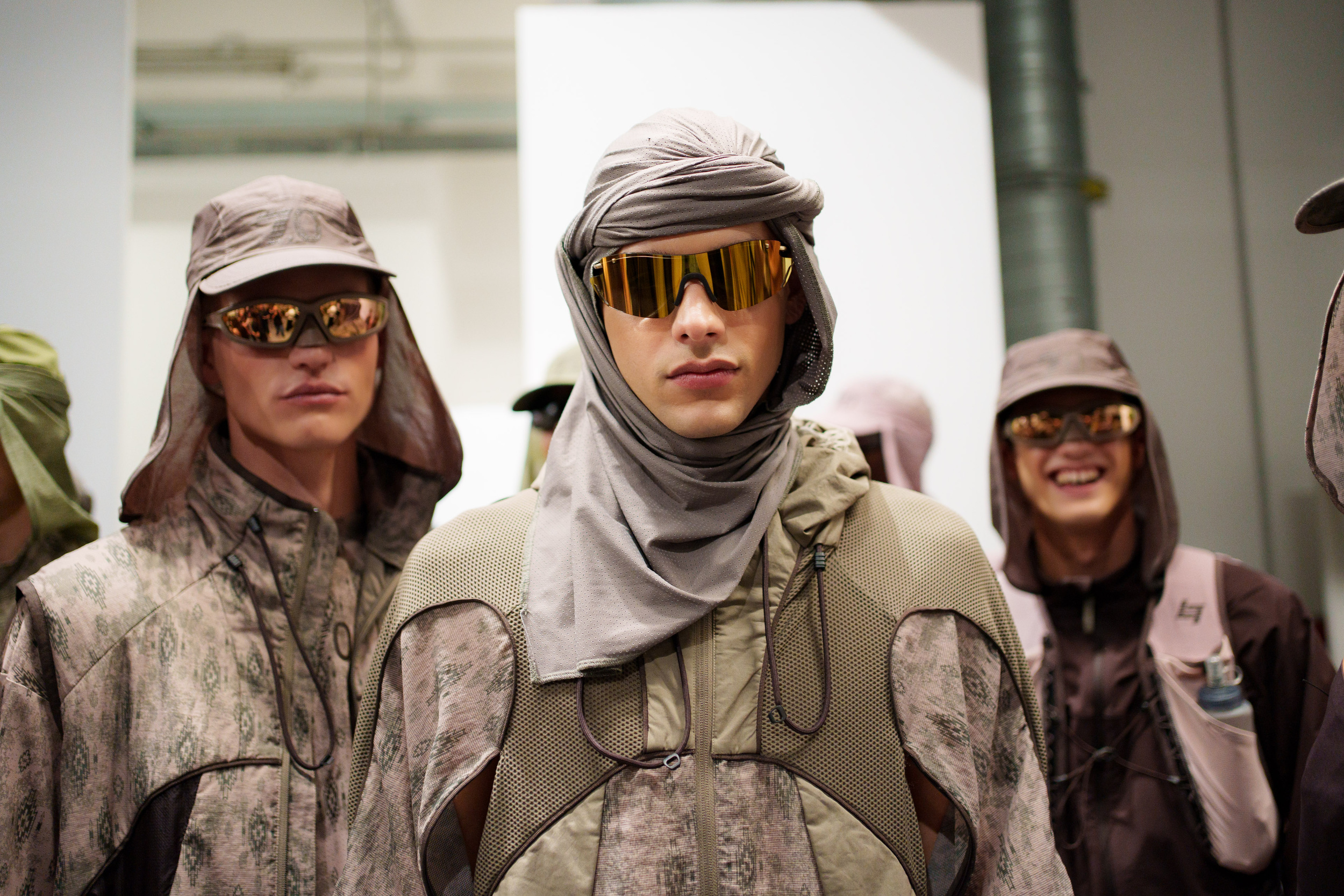 Emporio Armani Spring 2026 Men's Fashion Show Backstage