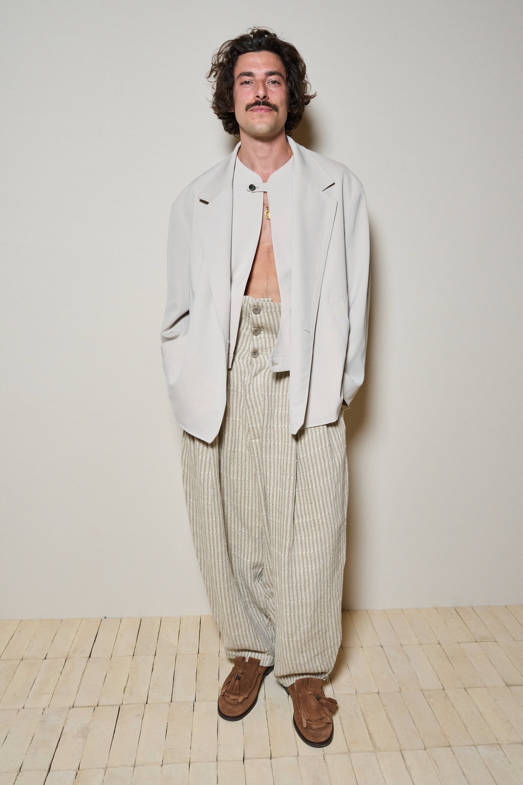 Emporio Armani Cel Spring 2026 Men's Fashion Show Front Row