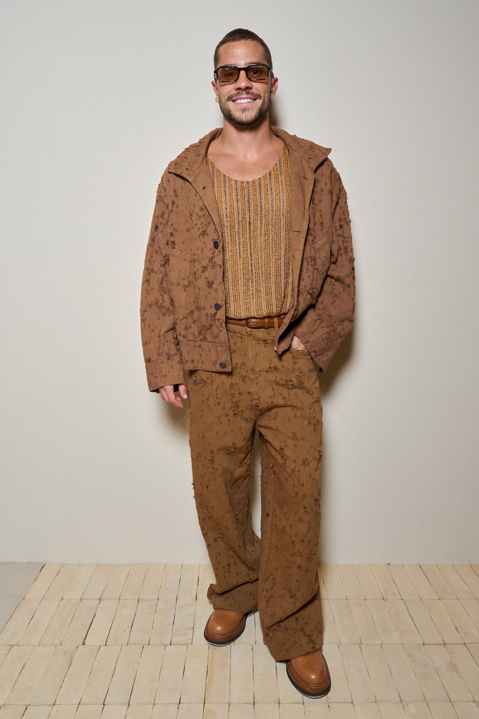 Emporio Armani Cel Spring 2026 Men's Fashion Show Front Row
