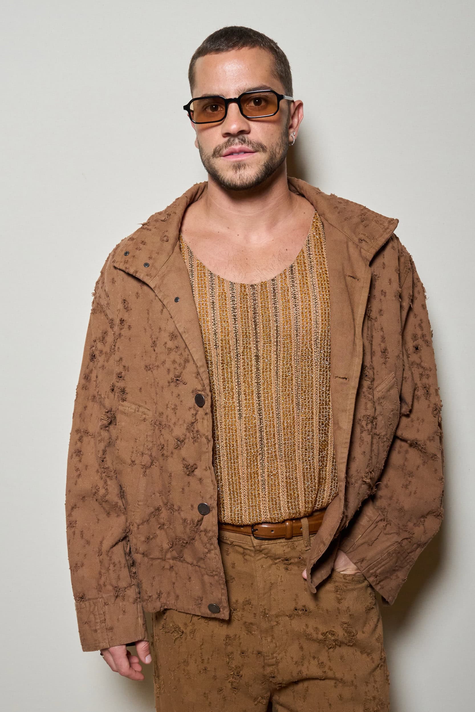Emporio Armani Cel Spring 2026 Men's Fashion Show Front Row