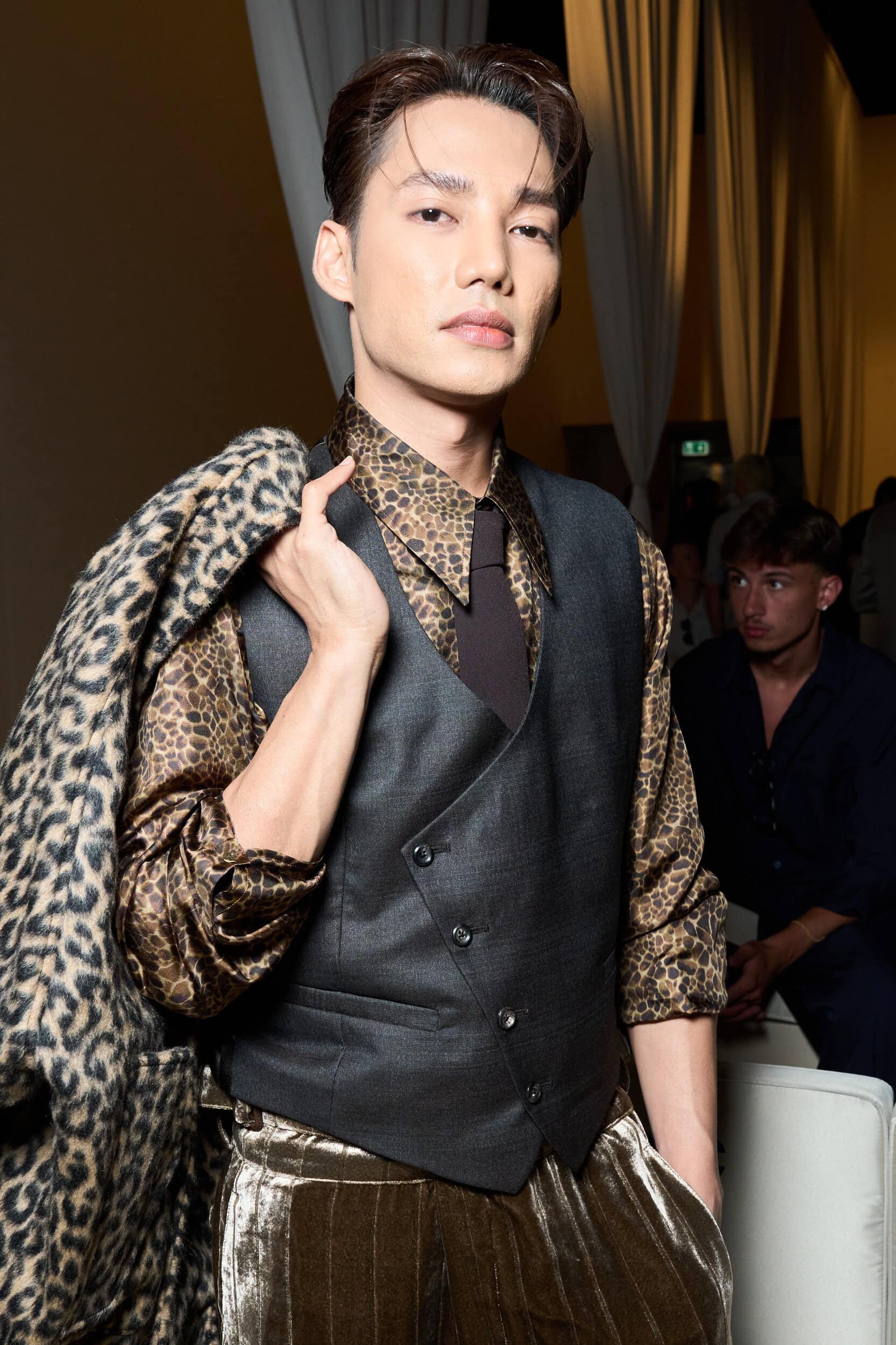 Emporio Armani Cel Spring 2026 Men's Fashion Show Front Row
