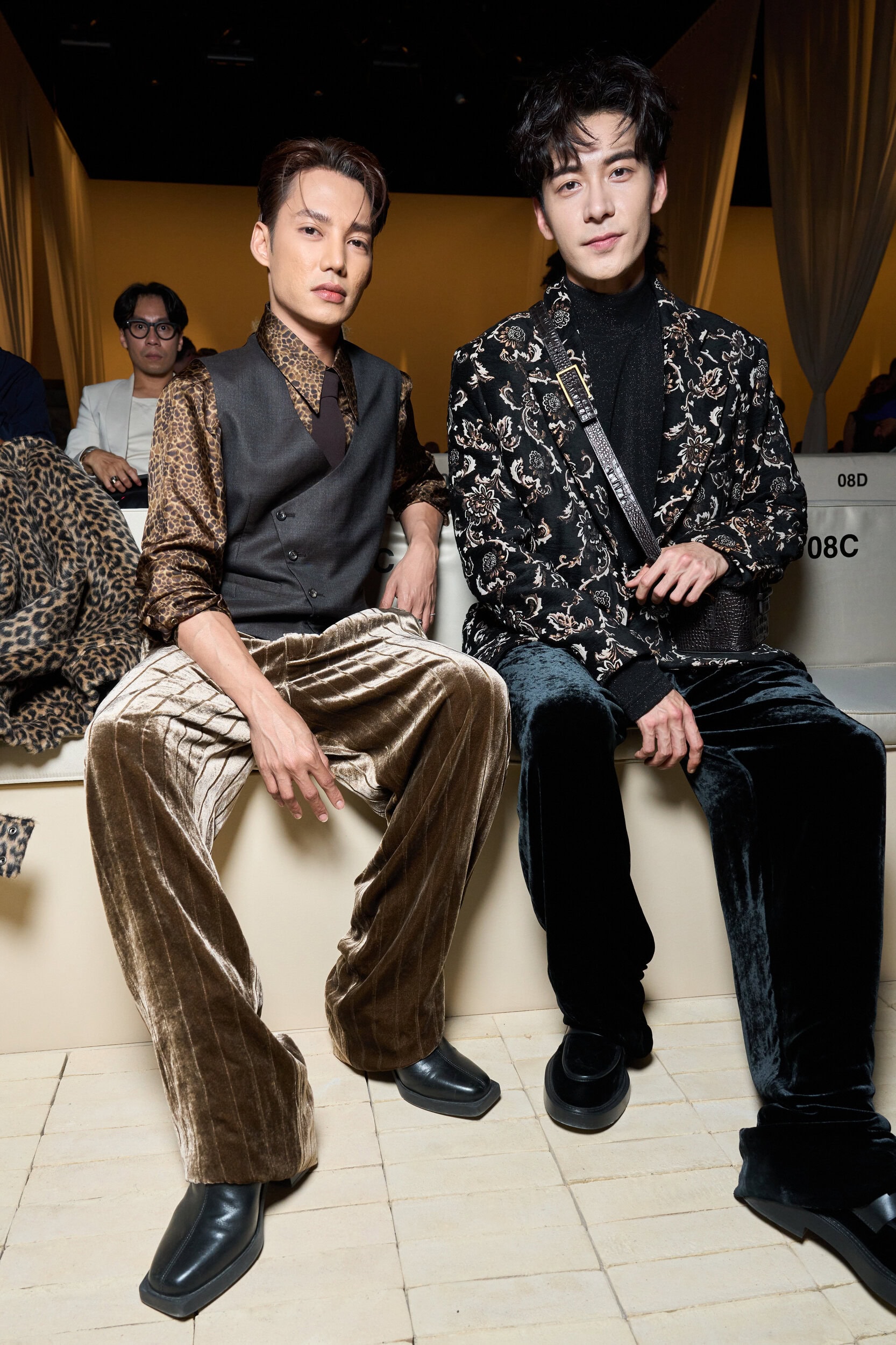 Emporio Armani Cel Spring 2026 Men's Fashion Show Front Row