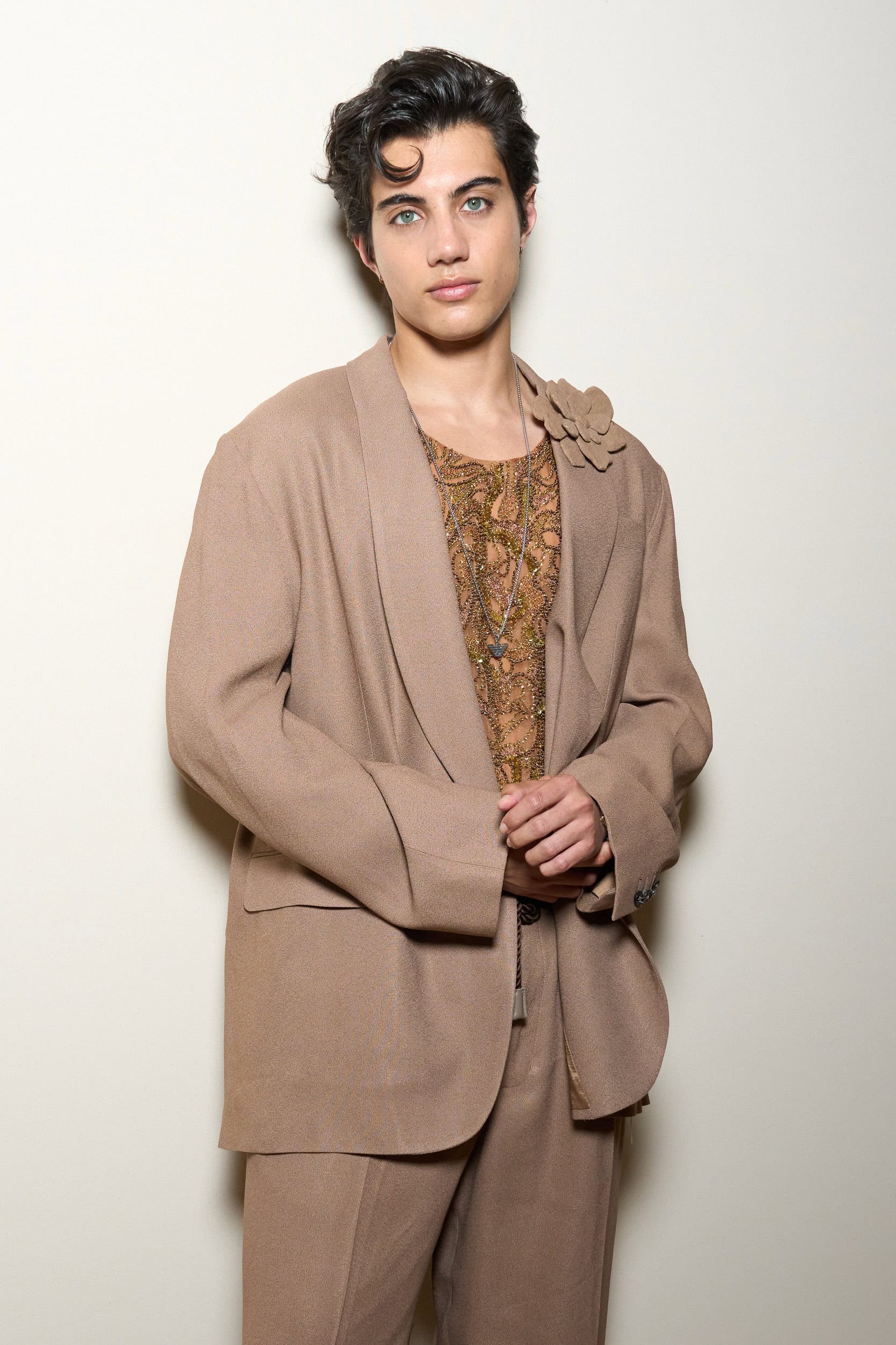 Emporio Armani Cel Spring 2026 Men's Fashion Show Front Row