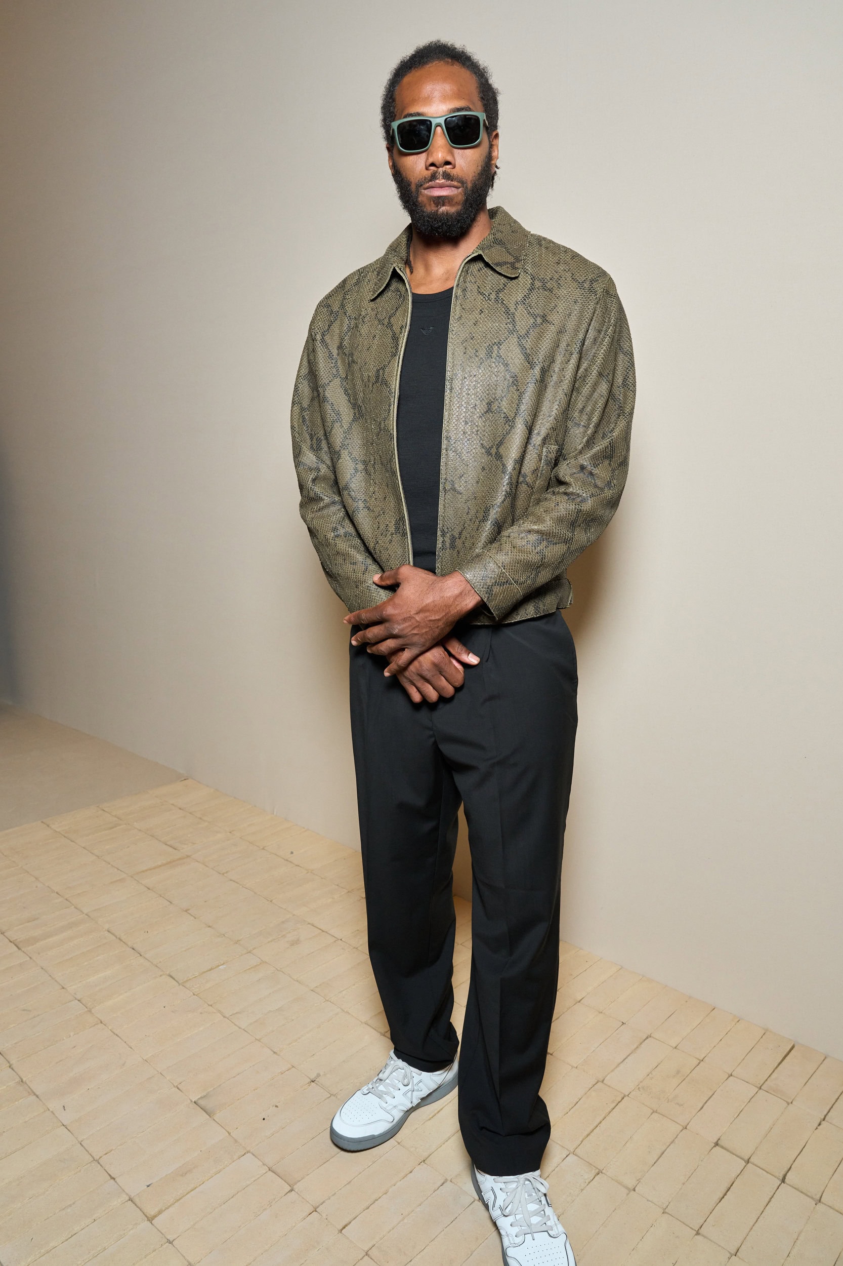 Emporio Armani Cel Spring 2026 Men's Fashion Show Front Row
