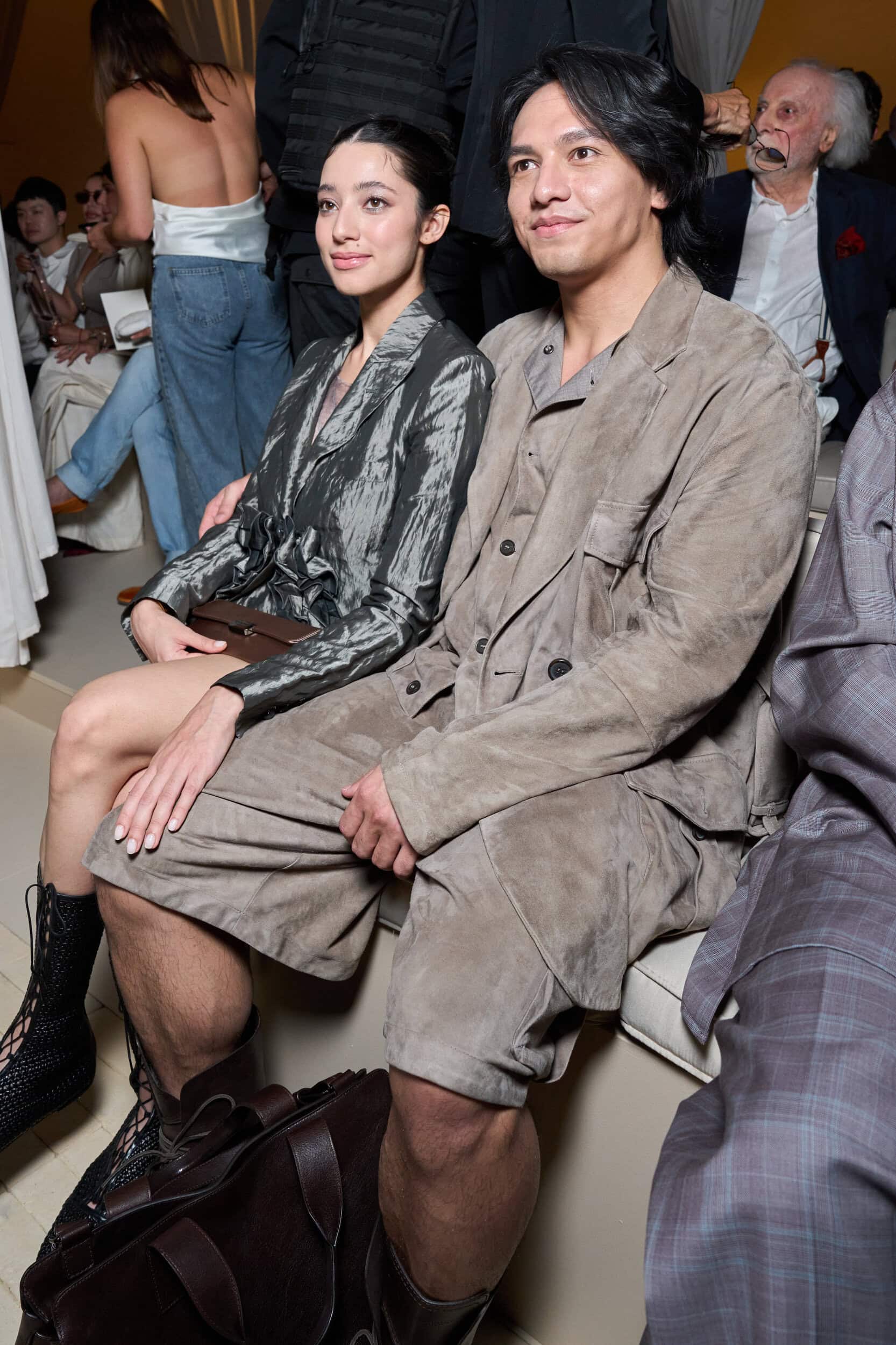 Emporio Armani Cel Spring 2026 Men's Fashion Show Front Row