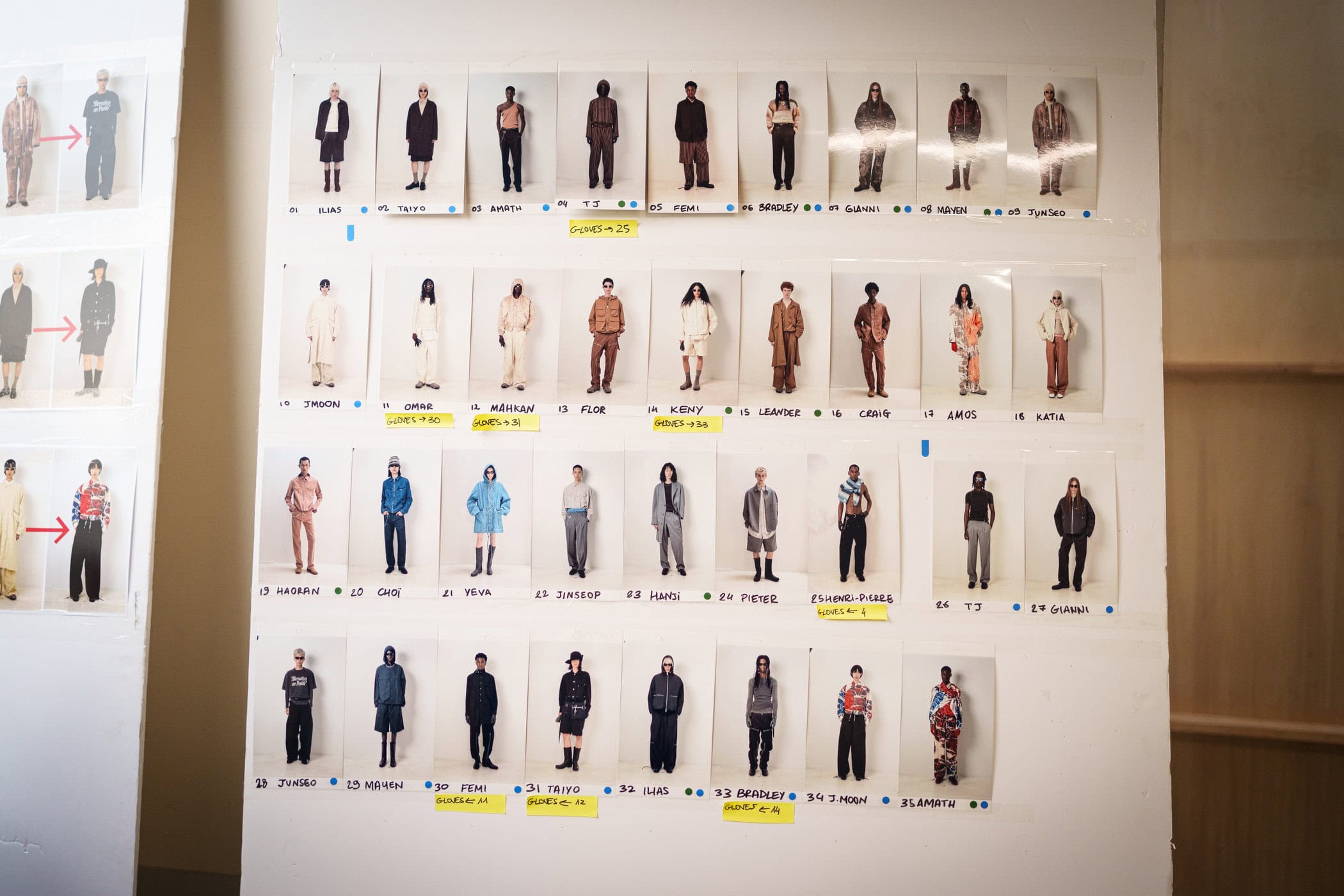 Etudes Spring 2026 Men's Fashion Show Backstage