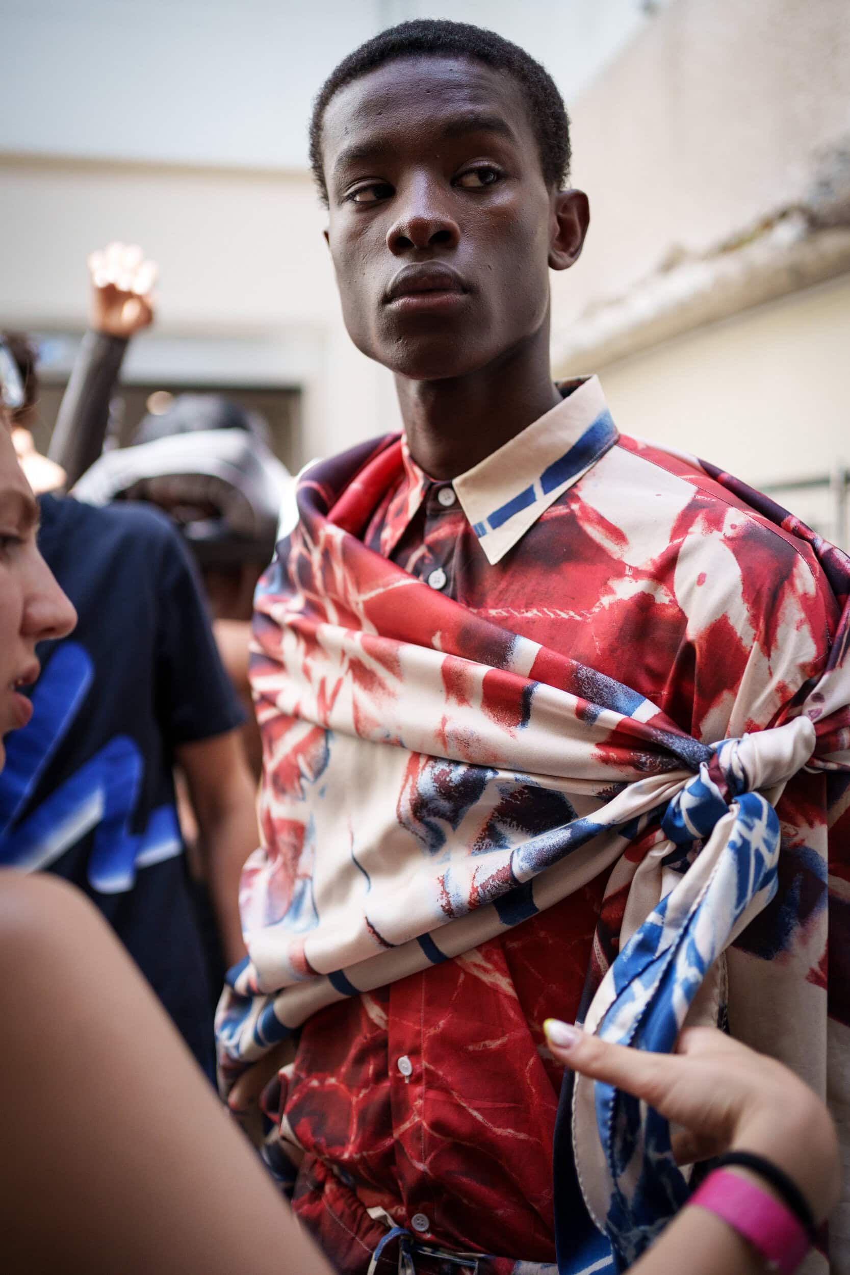 Etudes Spring 2026 Men's Fashion Show Backstage