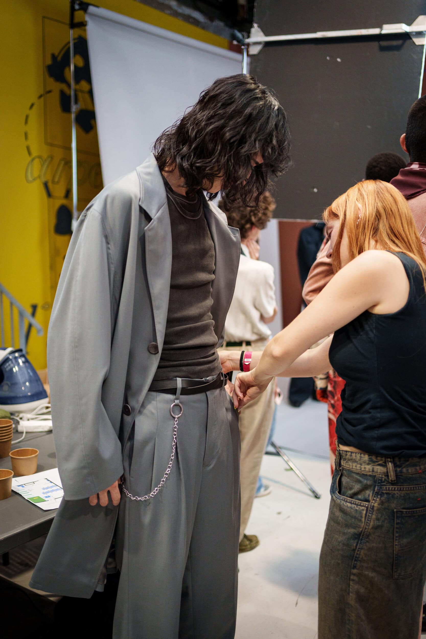 Etudes Spring 2026 Men's Fashion Show Backstage