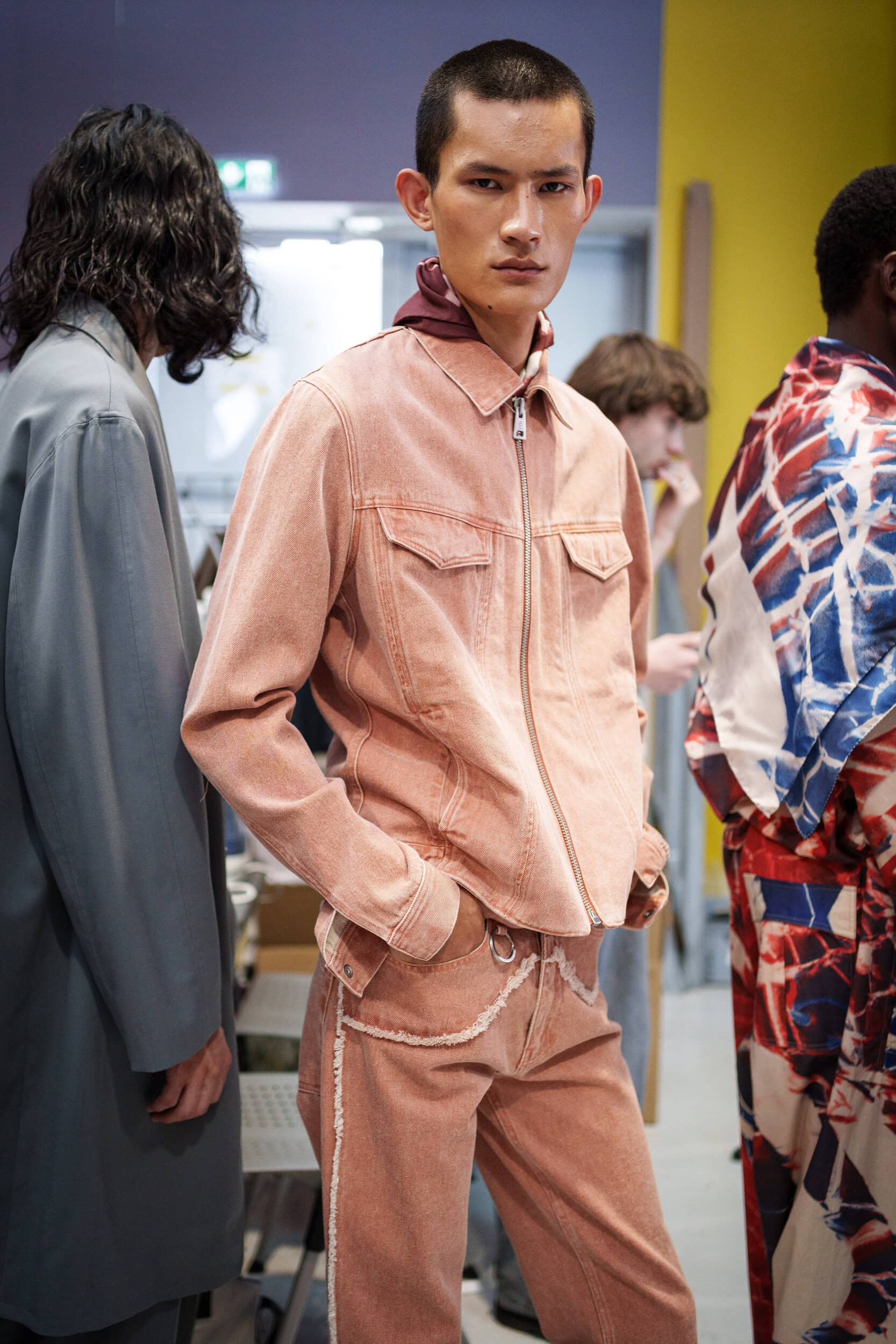 Etudes Spring 2026 Men's Fashion Show Backstage
