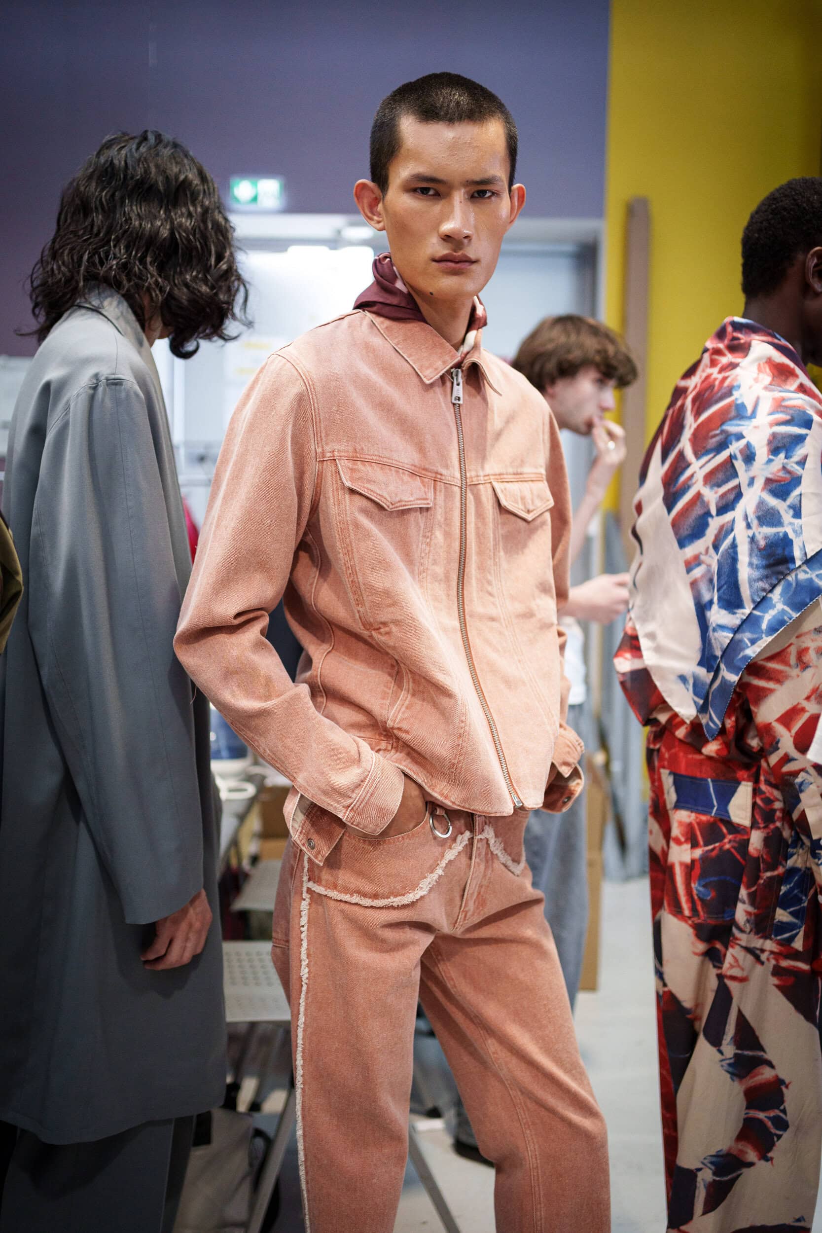 Etudes Spring 2026 Men's Fashion Show Backstage