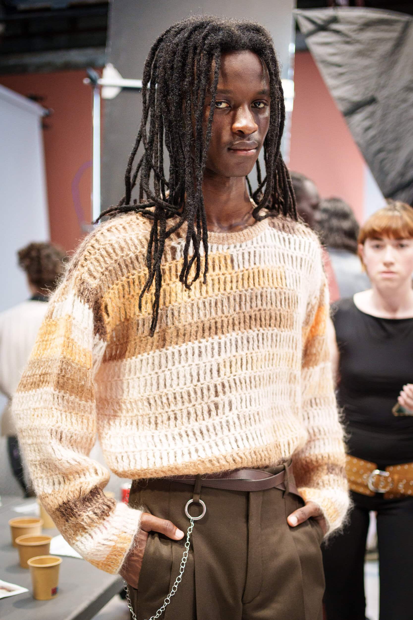 Etudes Spring 2026 Men's Fashion Show Backstage
