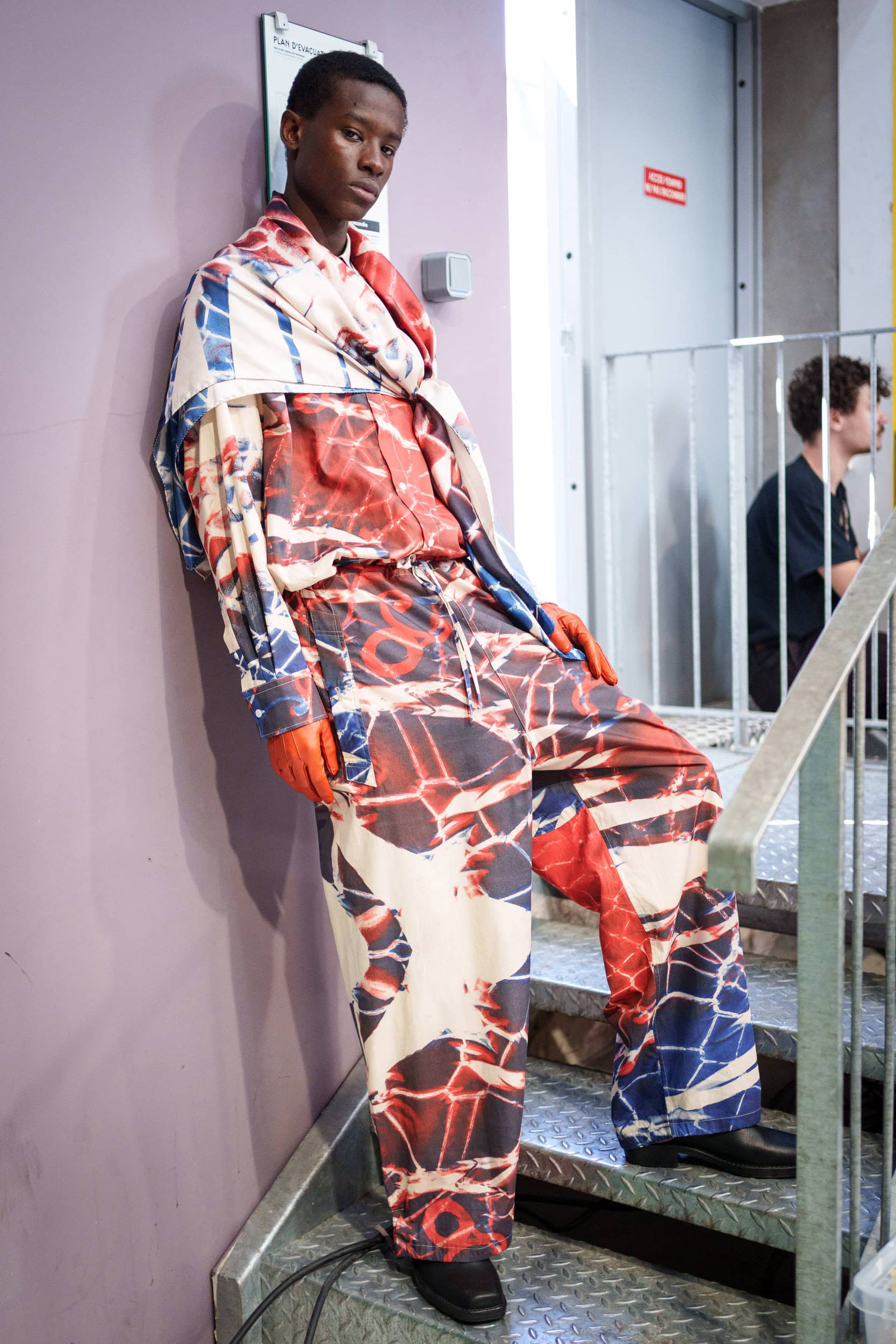 Etudes Spring 2026 Men's Fashion Show Backstage