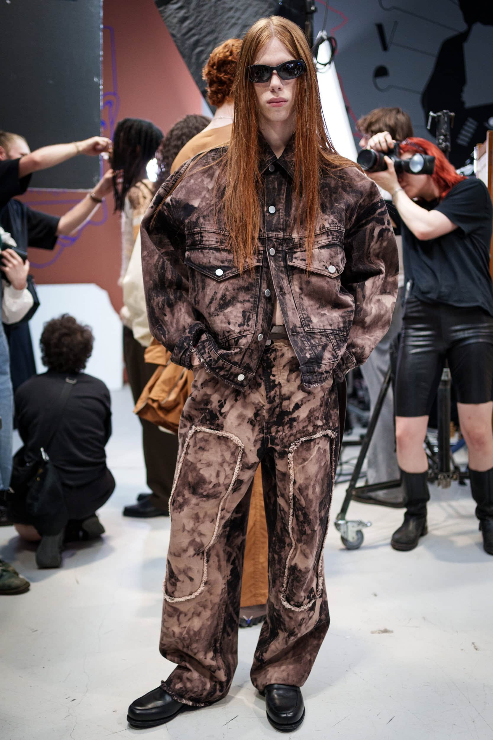 Etudes Spring 2026 Men's Fashion Show Backstage