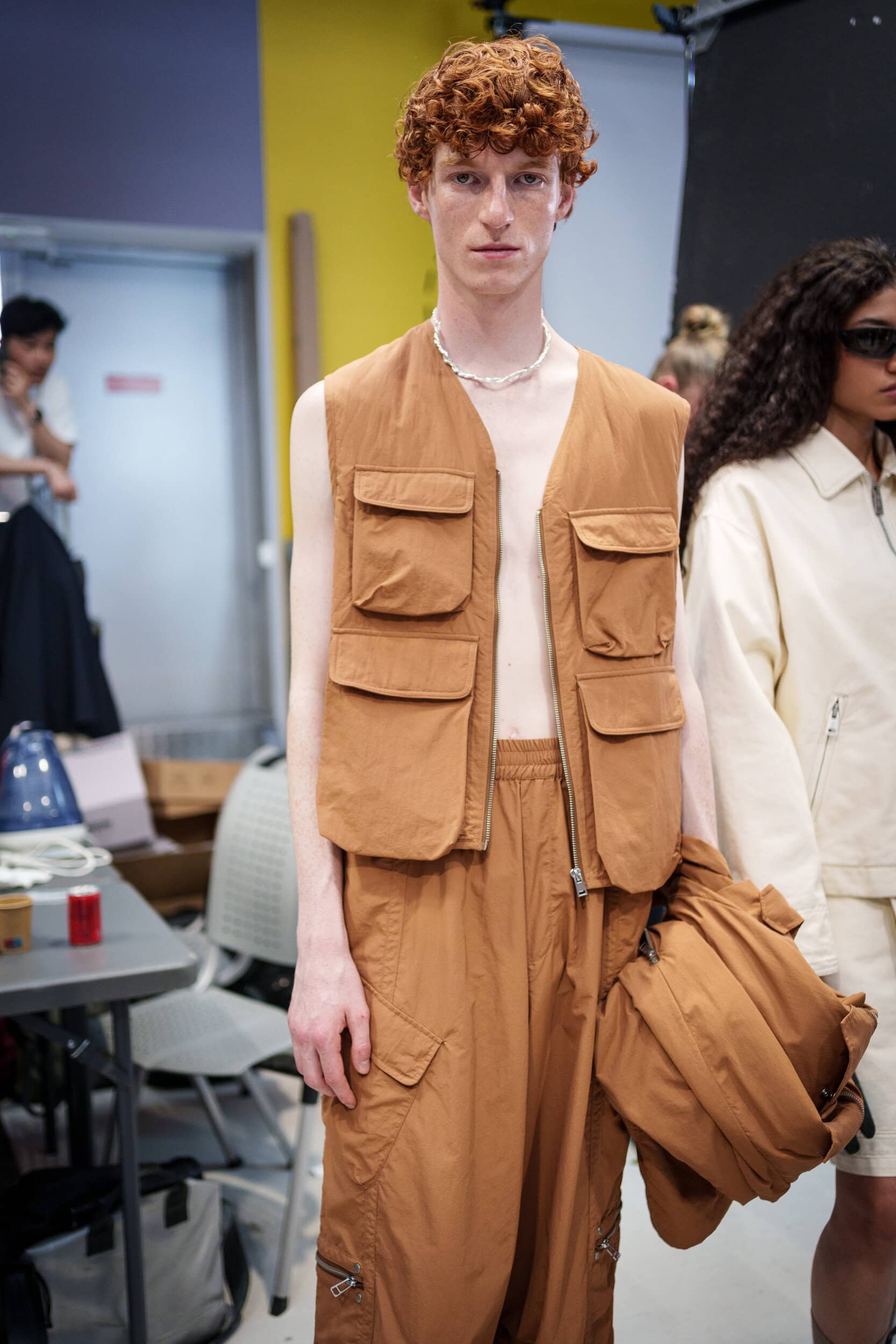 Etudes Spring 2026 Men's Fashion Show Backstage