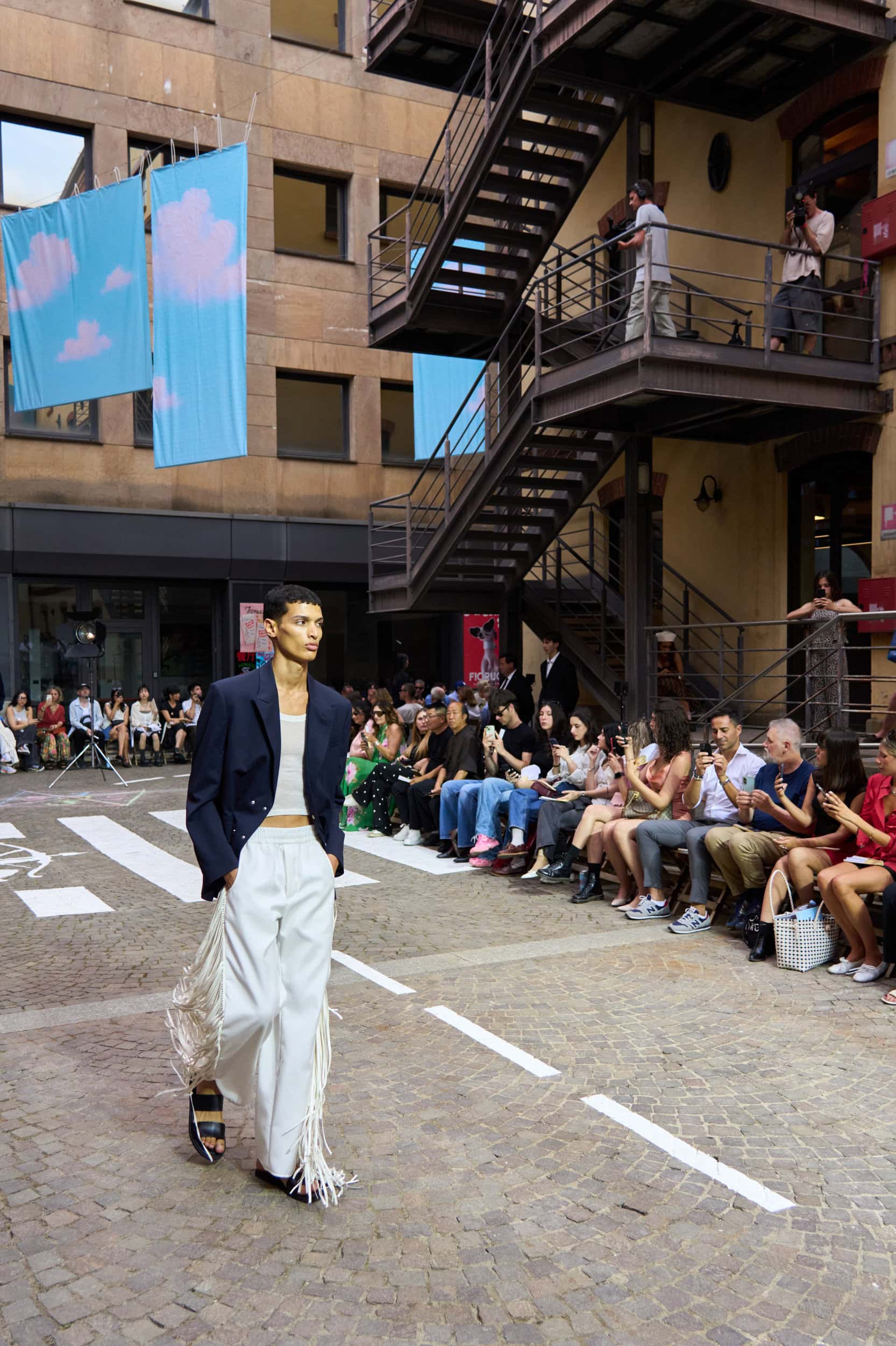 Fiorucci Spring 2026 Men's Fashion Show Atmosphere