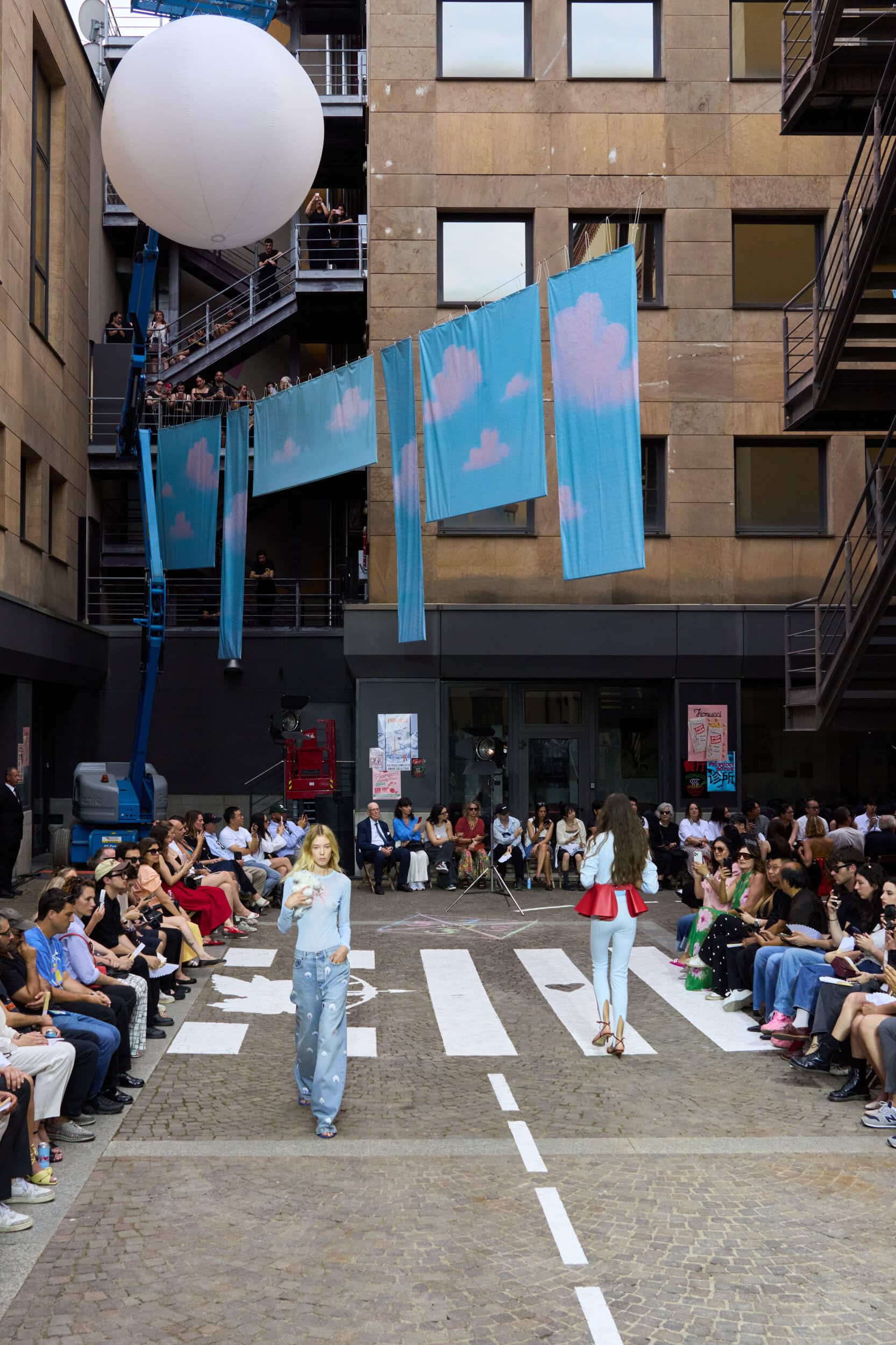 Fiorucci Spring 2026 Men's Fashion Show Atmosphere
