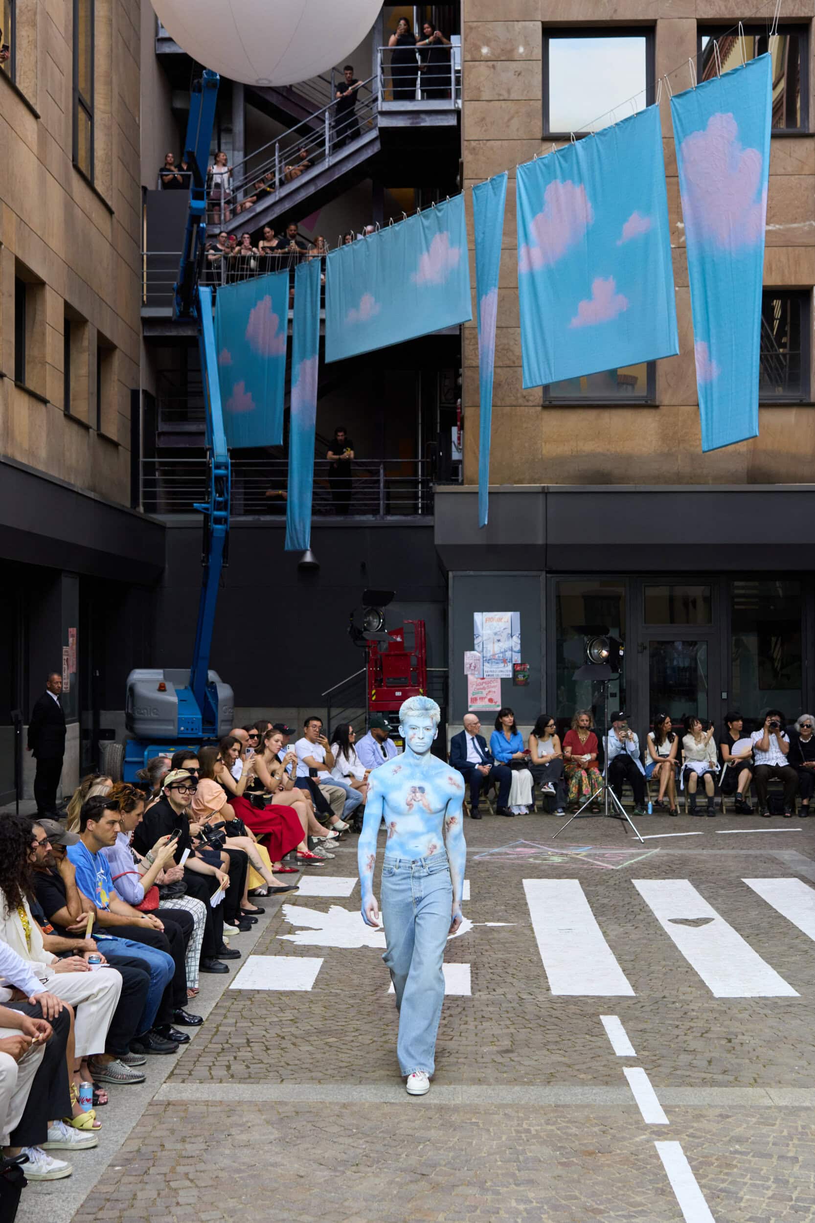 Fiorucci Spring 2026 Men's Fashion Show Atmosphere