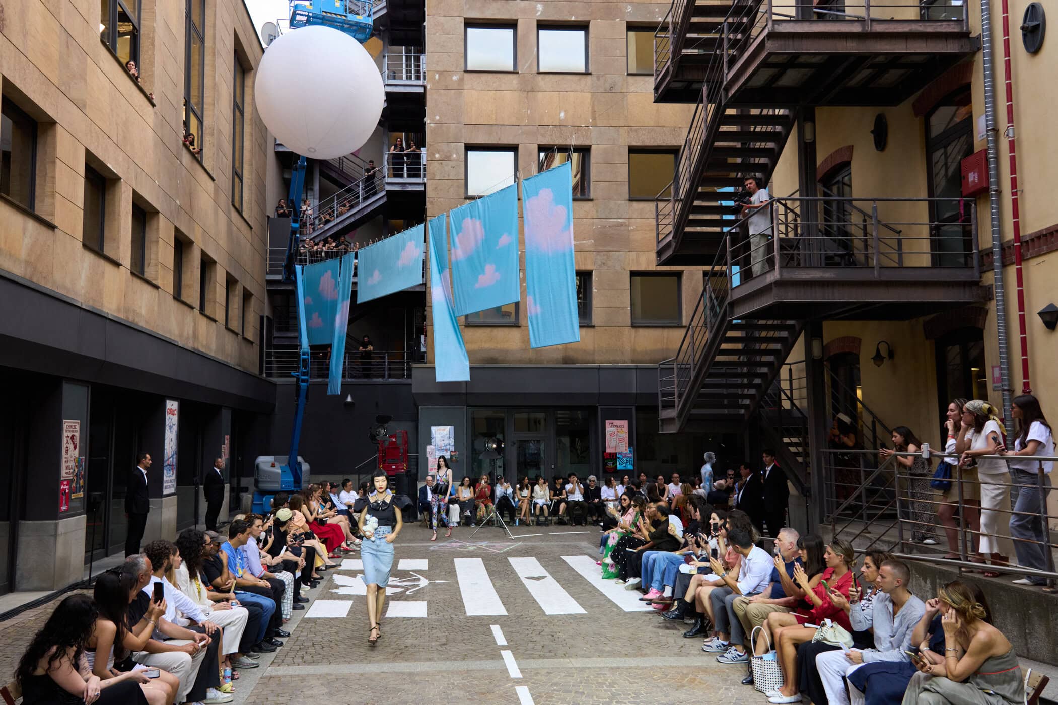 Fiorucci Spring 2026 Men's Fashion Show Atmosphere