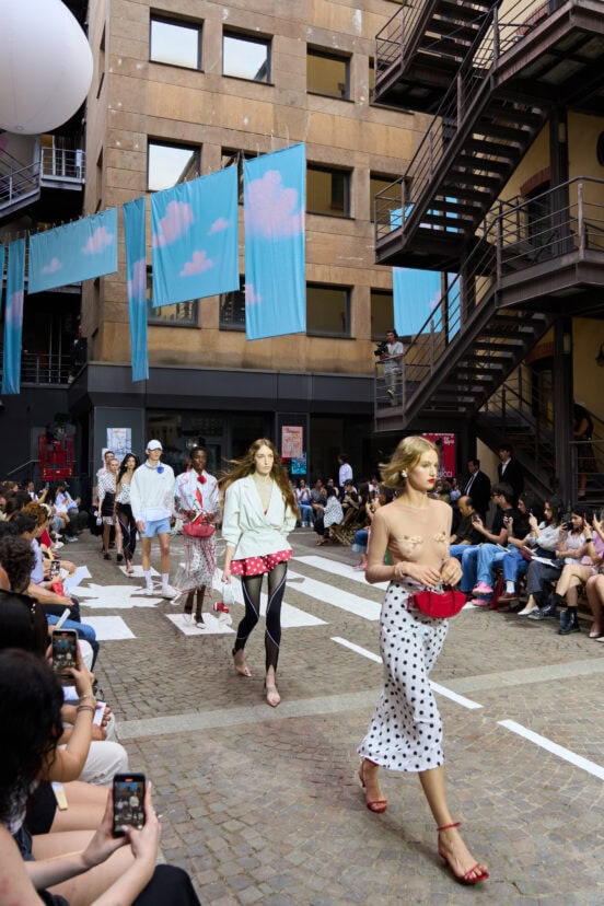 Fiorucci Spring 2026 Men's Fashion Show Atmosphere