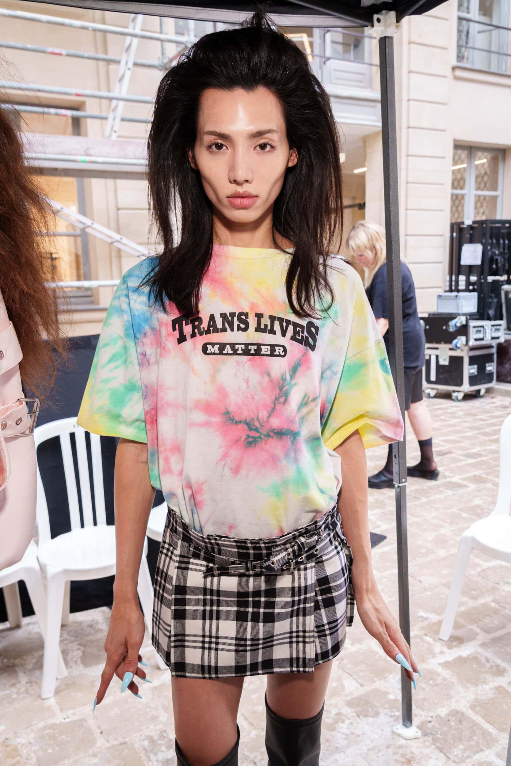Jeanne Friot Spring 2026 Men's Fashion Show Backstage