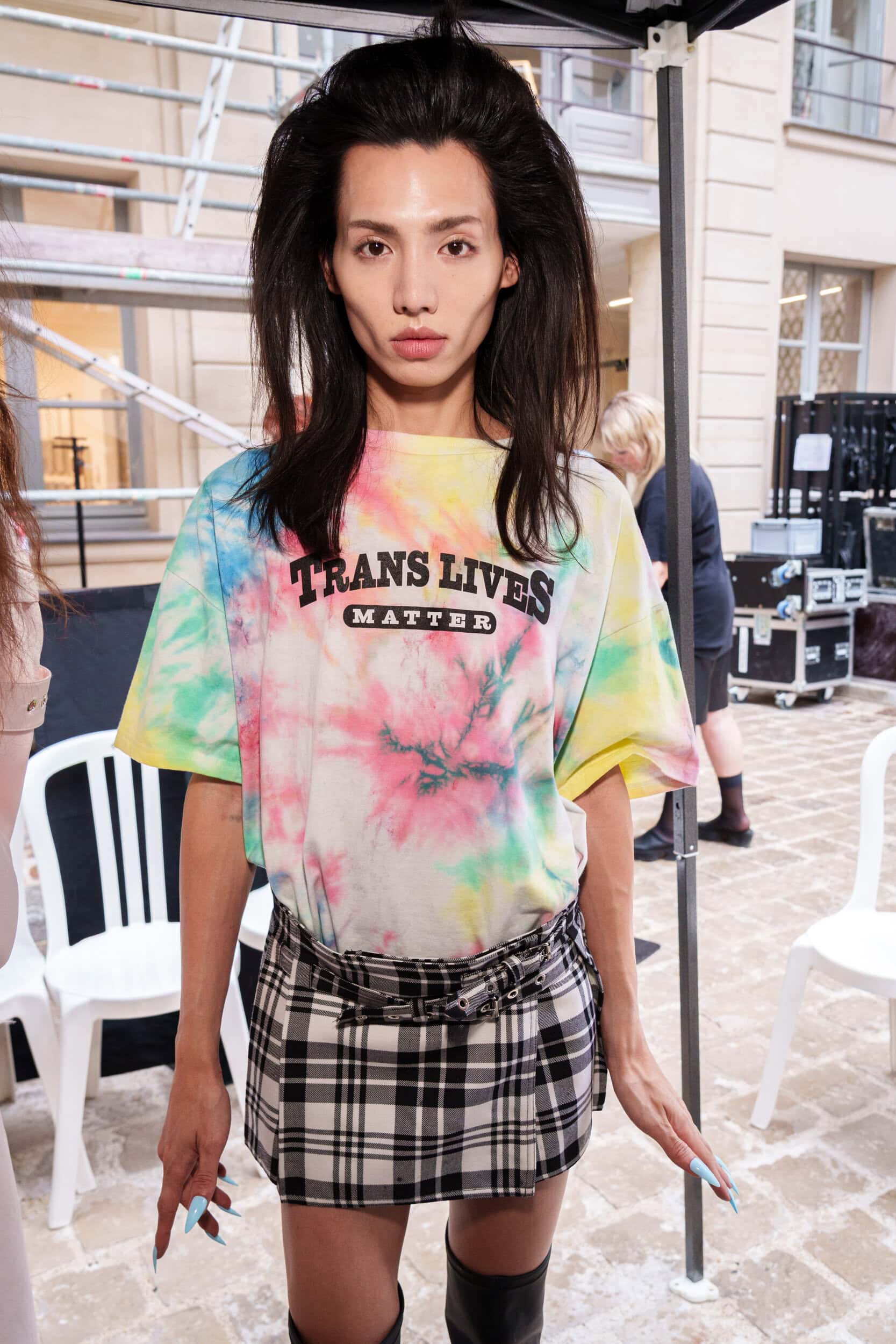 Jeanne Friot Spring 2026 Men's Fashion Show Backstage