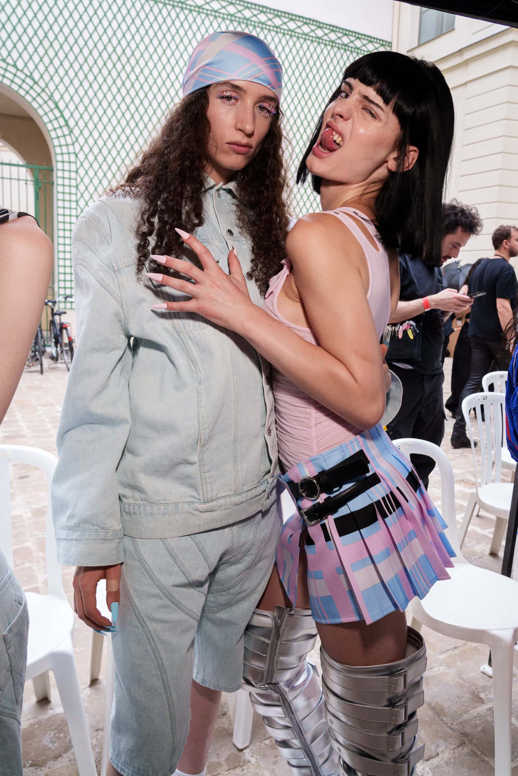 Jeanne Friot Spring 2026 Men's Fashion Show Backstage