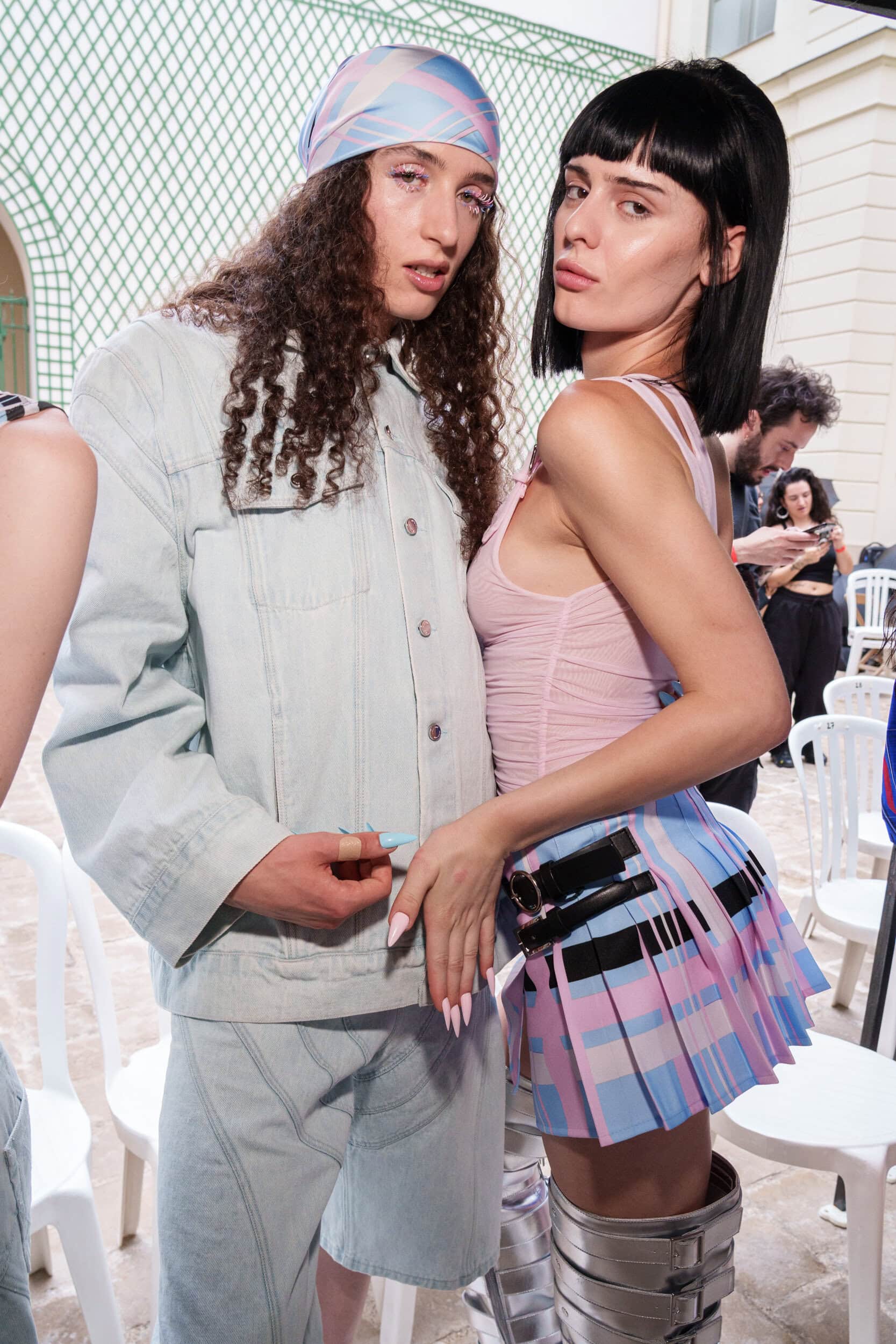Jeanne Friot Spring 2026 Men's Fashion Show Backstage