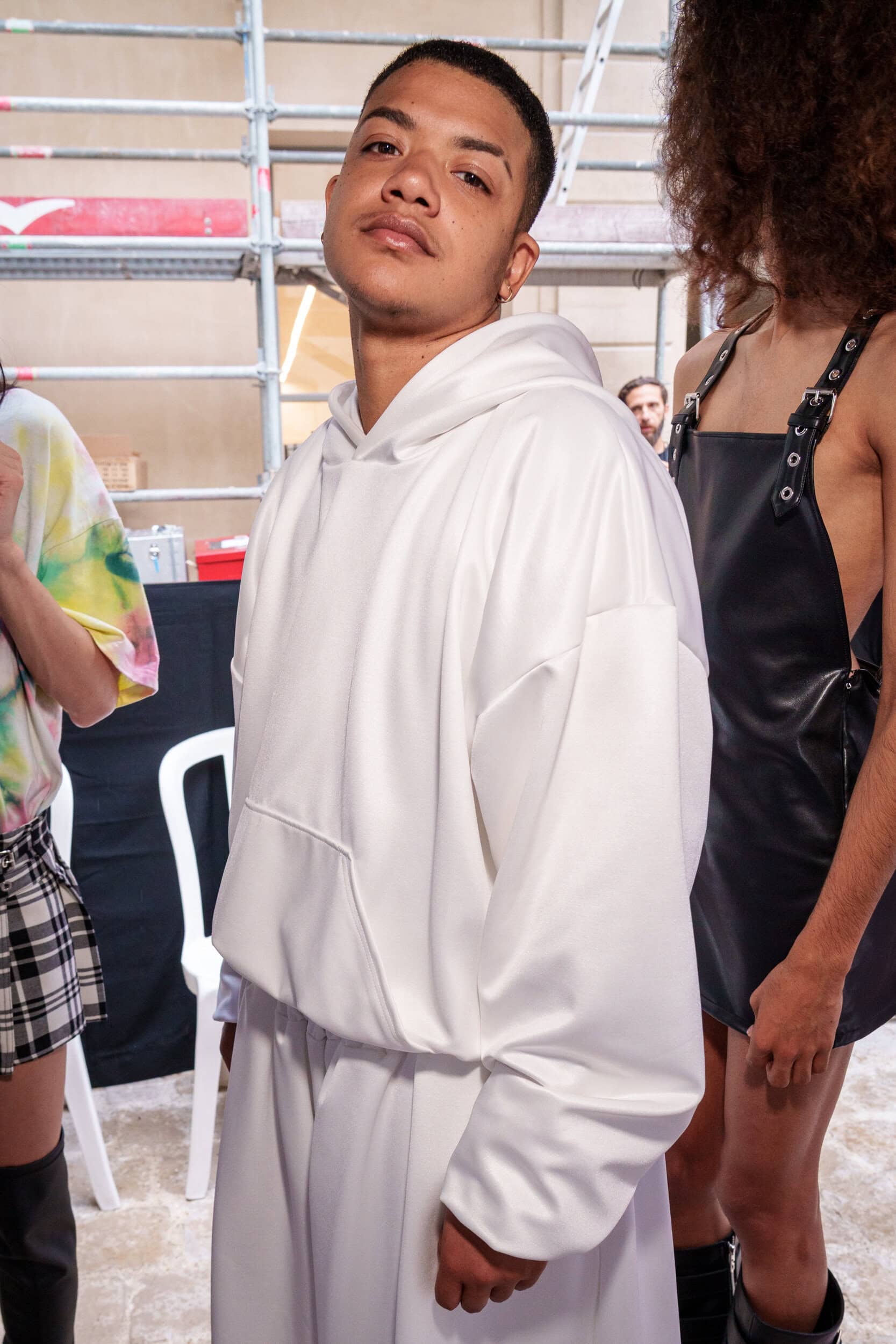 Jeanne Friot Spring 2026 Men's Fashion Show Backstage