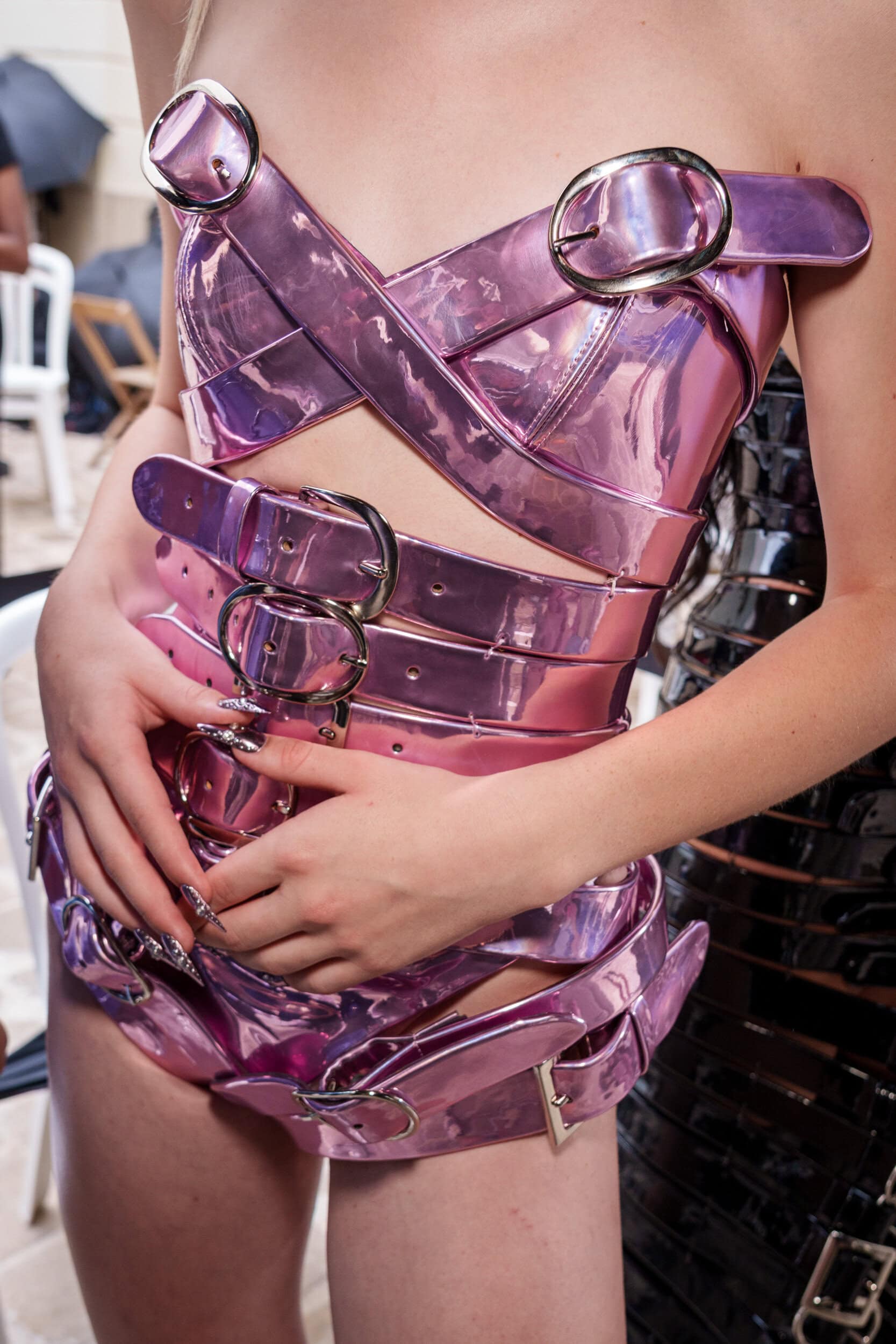 Jeanne Friot Spring 2026 Men's Fashion Show Backstage