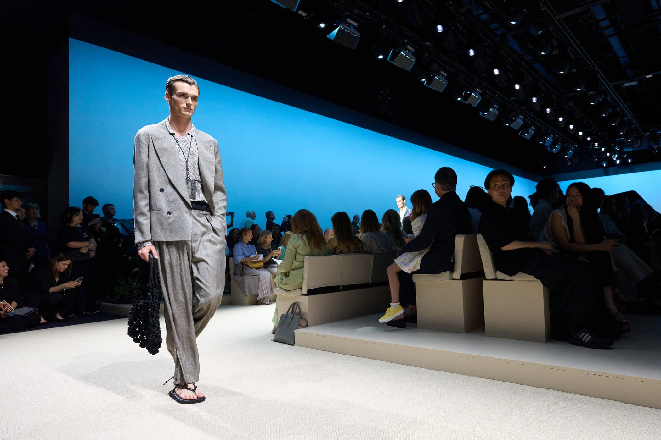 Giorgio Armani Spring 2026 Men's Fashion Show Atmosphere