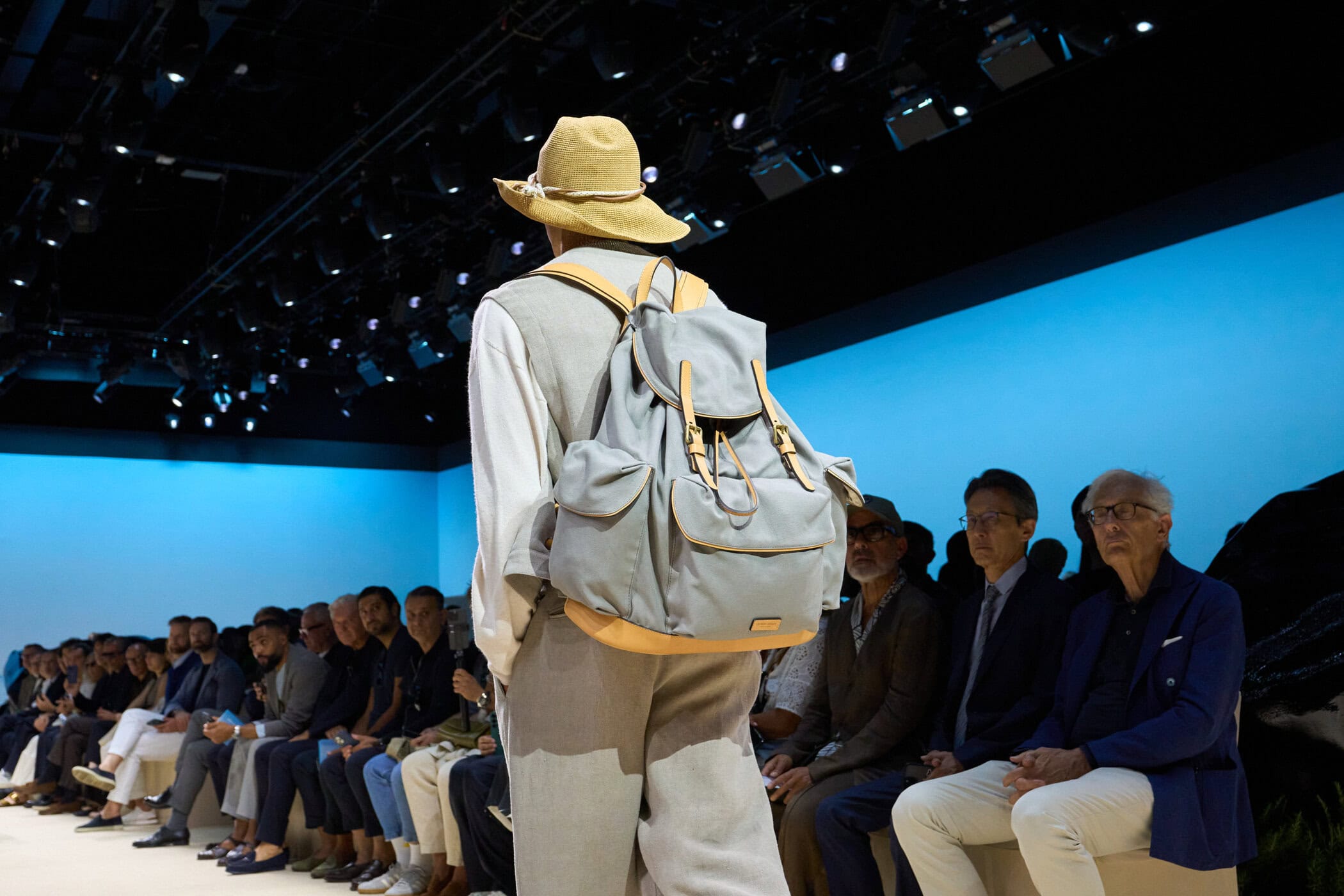 Giorgio Armani Spring 2026 Men's Fashion Show Atmosphere