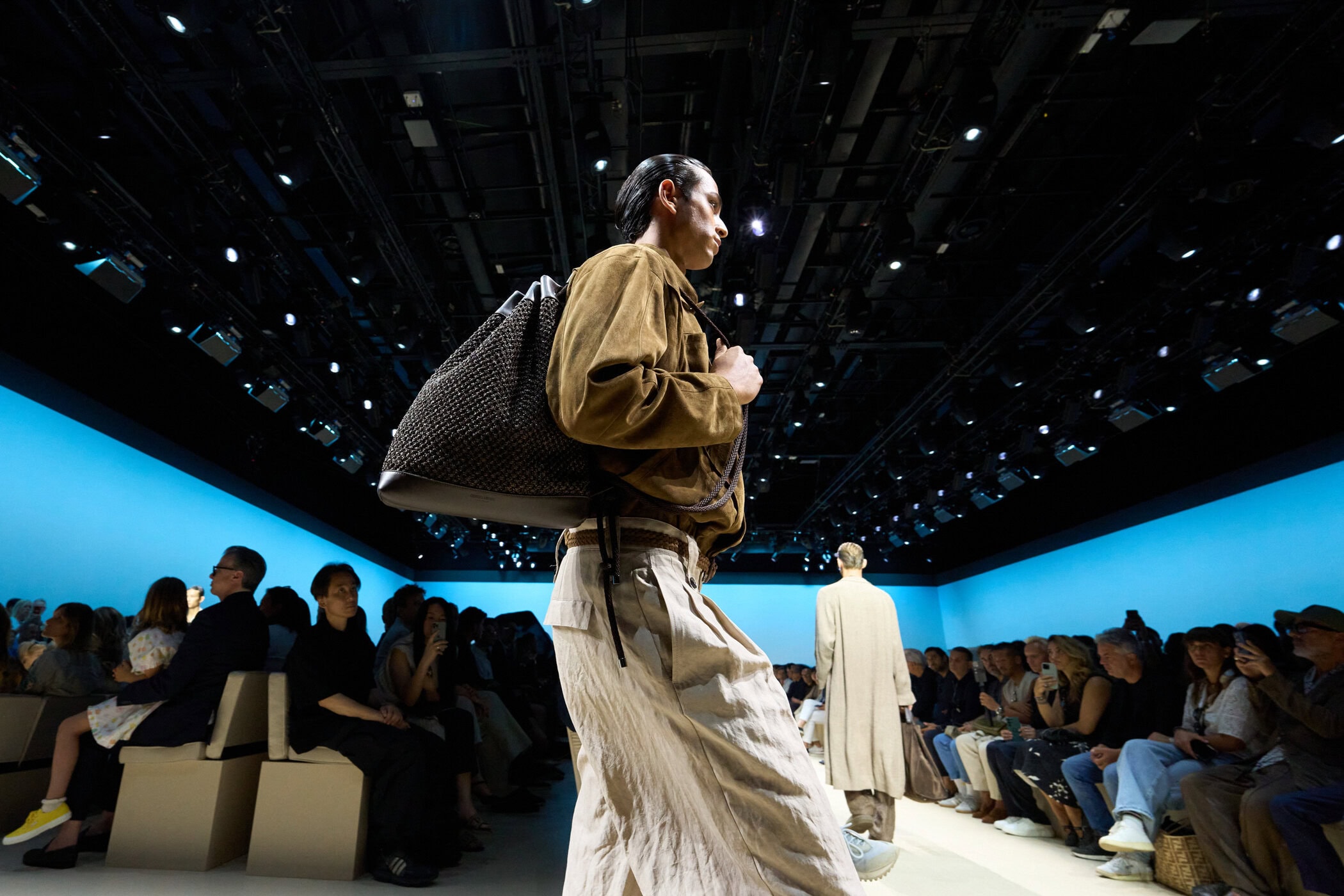 Giorgio Armani Spring 2026 Men's Fashion Show Atmosphere