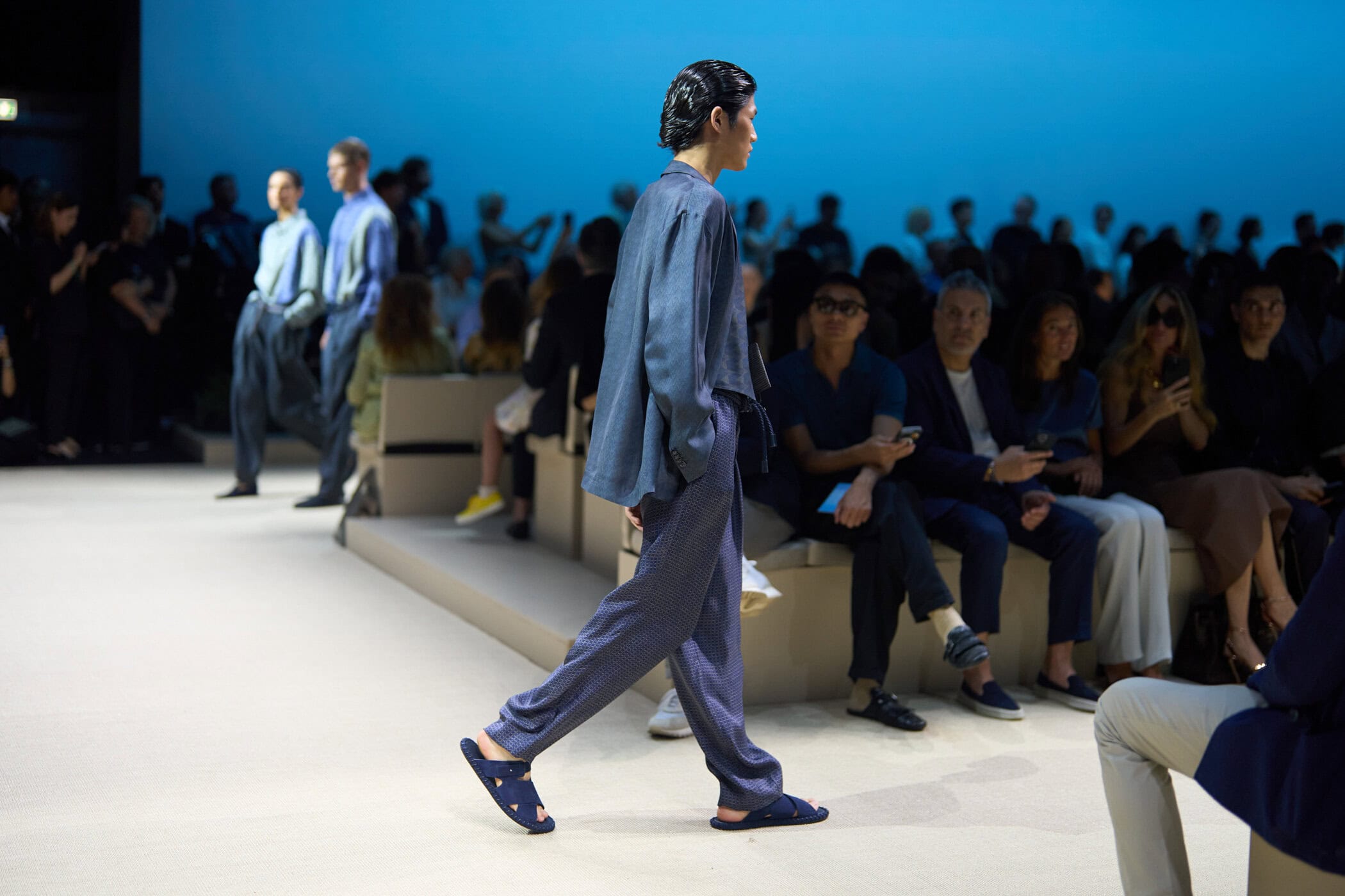Giorgio Armani Spring 2026 Men's Fashion Show Atmosphere