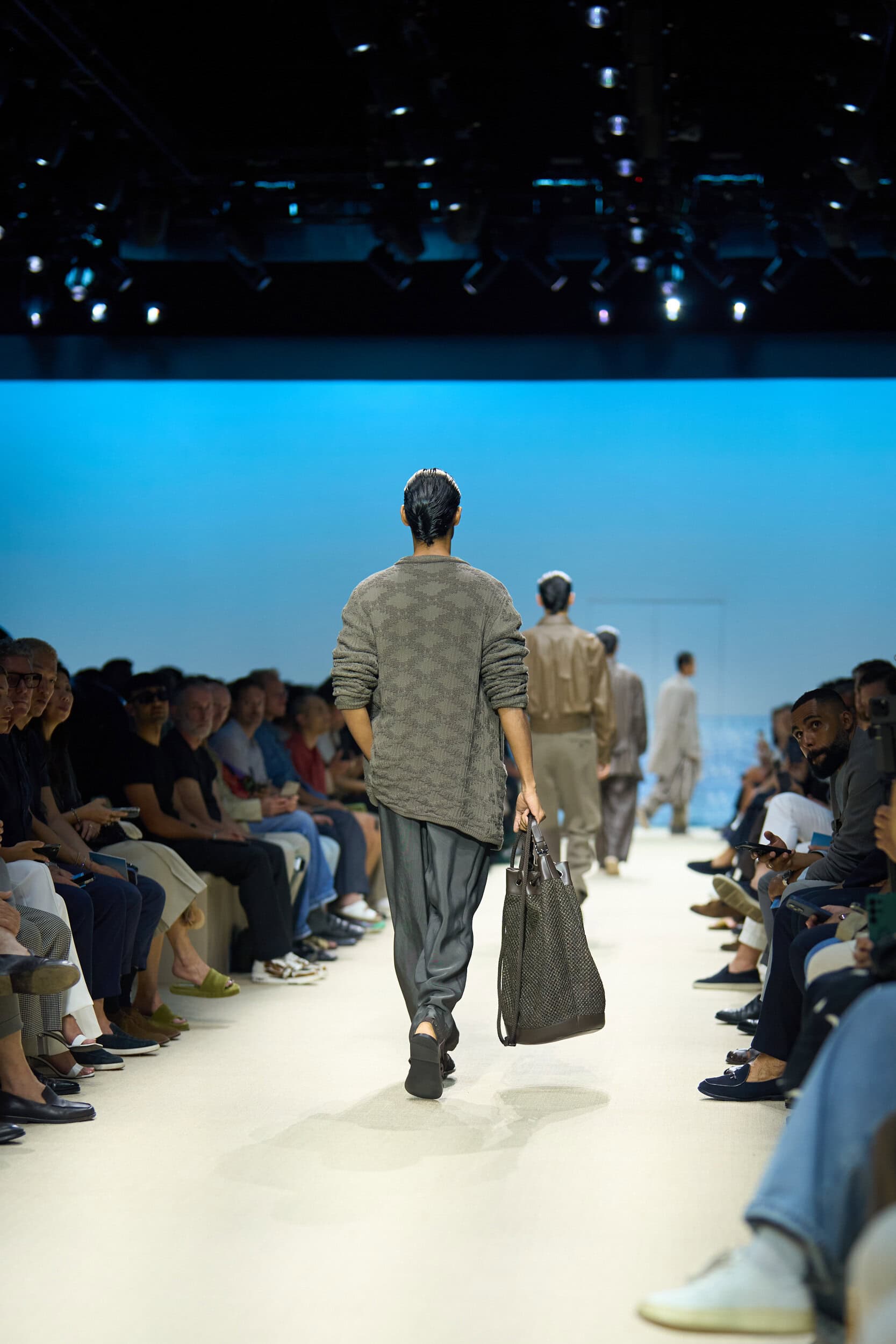 Giorgio Armani Spring 2026 Men's Fashion Show Atmosphere