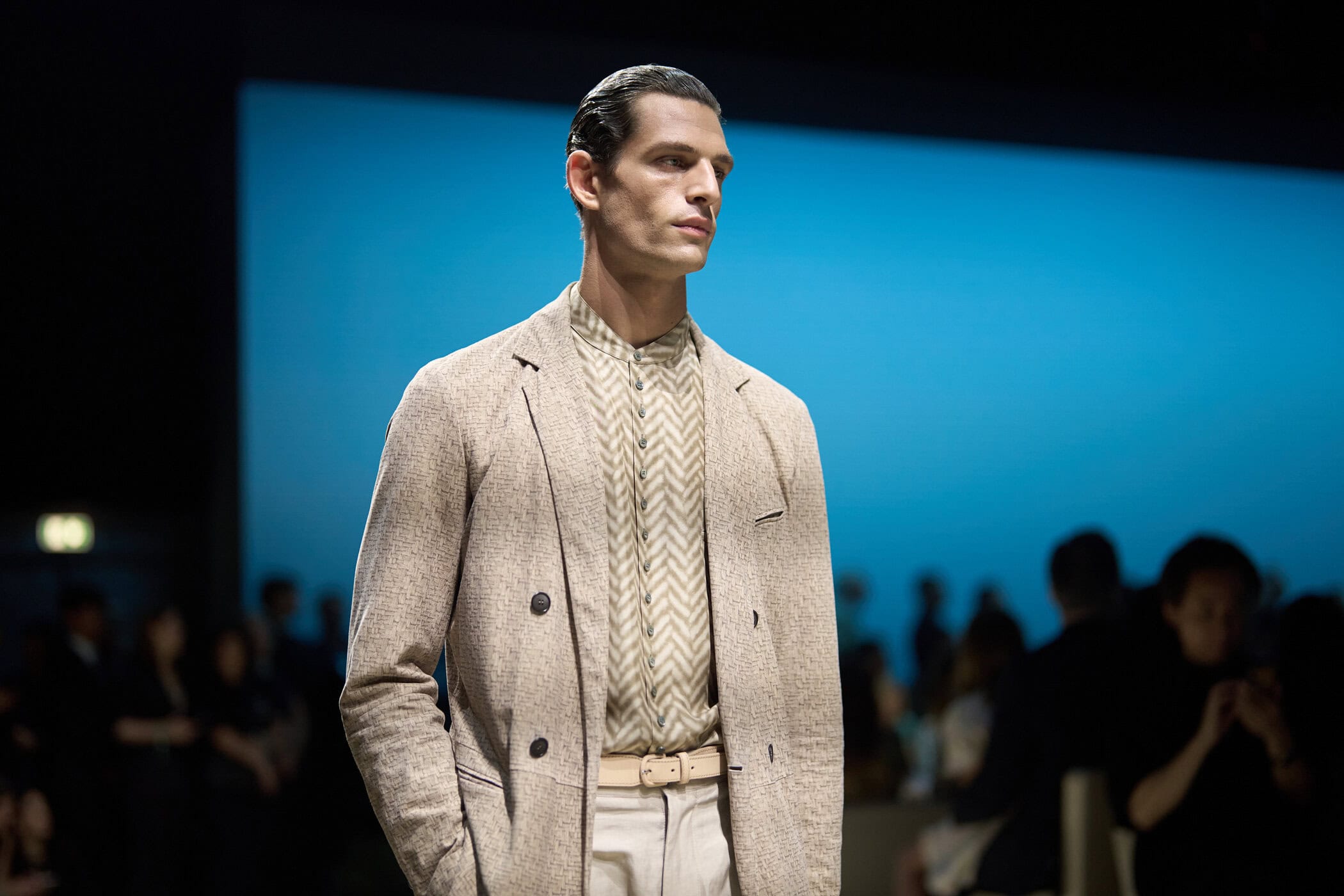 Giorgio Armani Spring 2026 Men's Fashion Show Atmosphere
