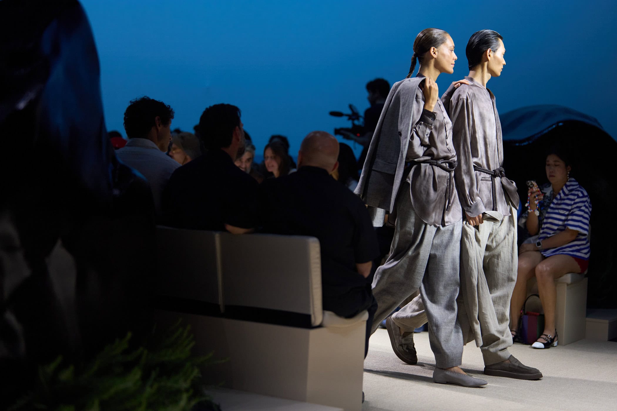 Giorgio Armani Spring 2026 Men's Fashion Show Atmosphere