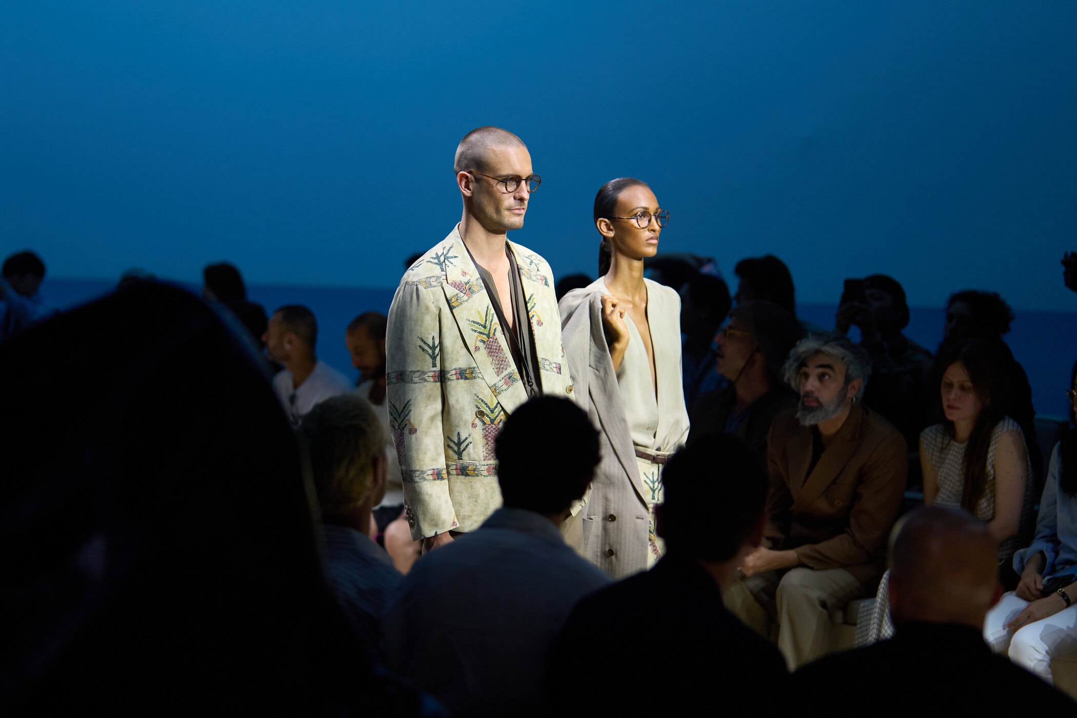 Giorgio Armani Spring 2026 Men's Fashion Show Atmosphere