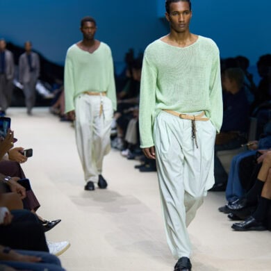 Giorgio Armani Spring 2026 Men's Fashion Show Atmosphere