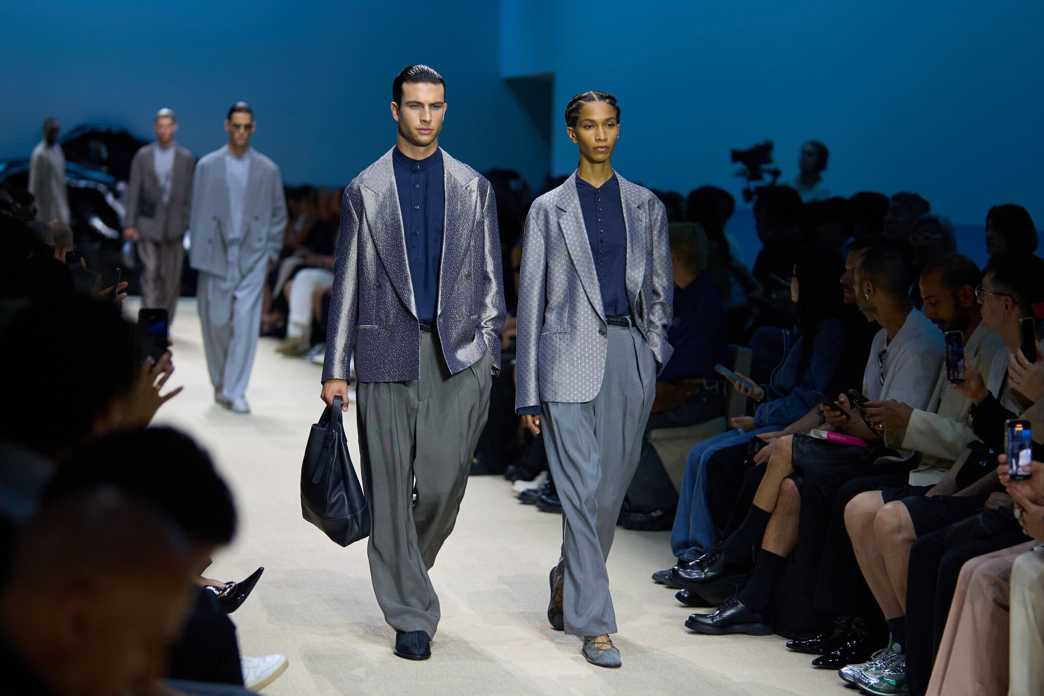 Giorgio Armani Spring 2026 Men's Fashion Show Atmosphere