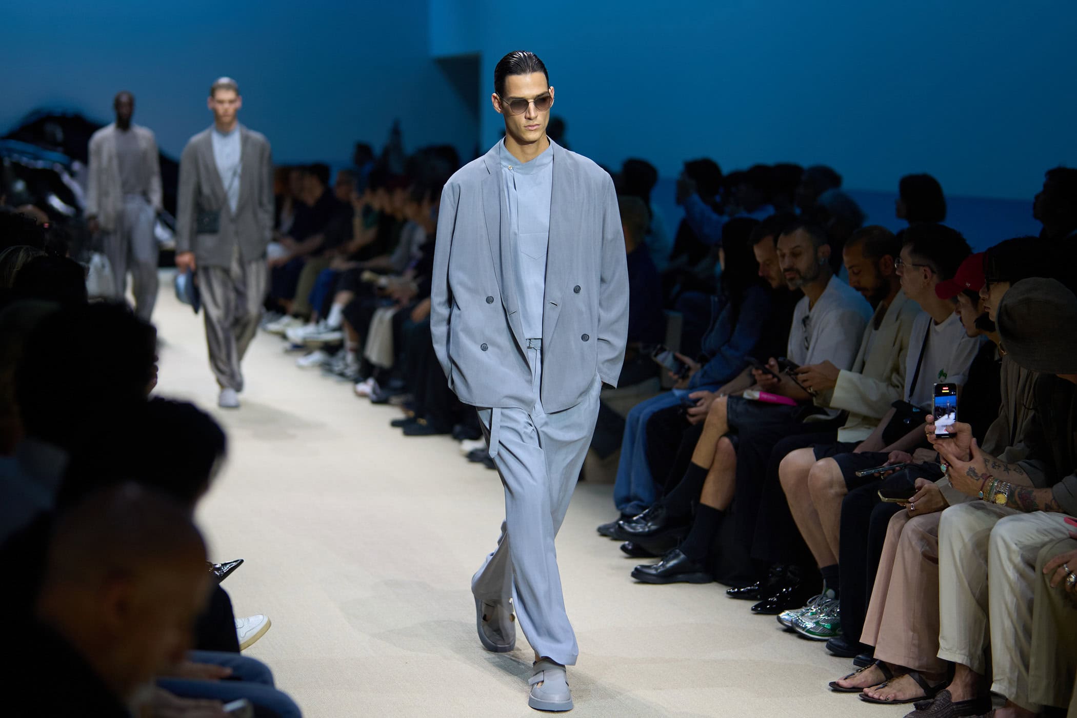 Giorgio Armani Spring 2026 Men's Fashion Show Atmosphere