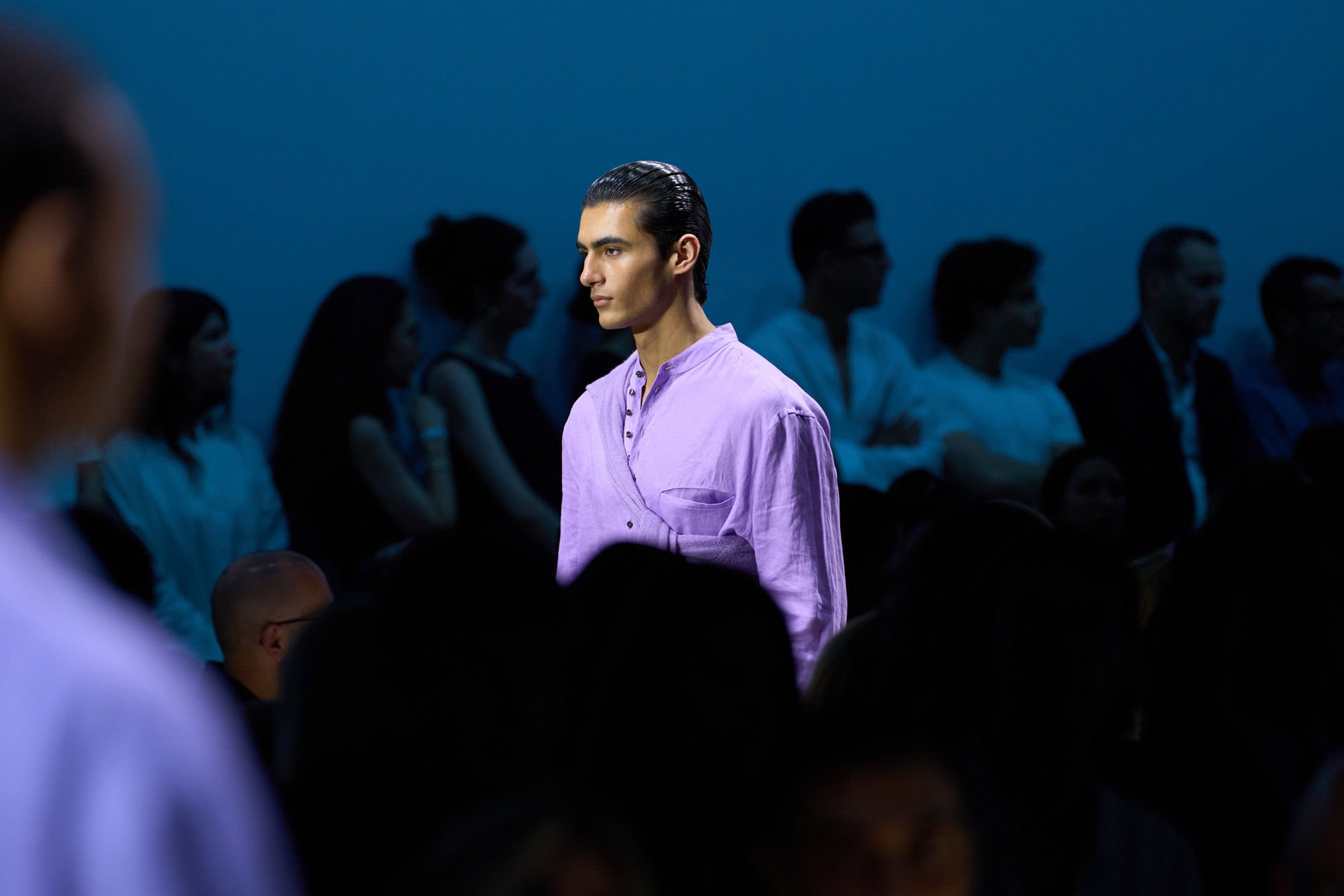 Giorgio Armani Spring 2026 Men's Fashion Show Atmosphere